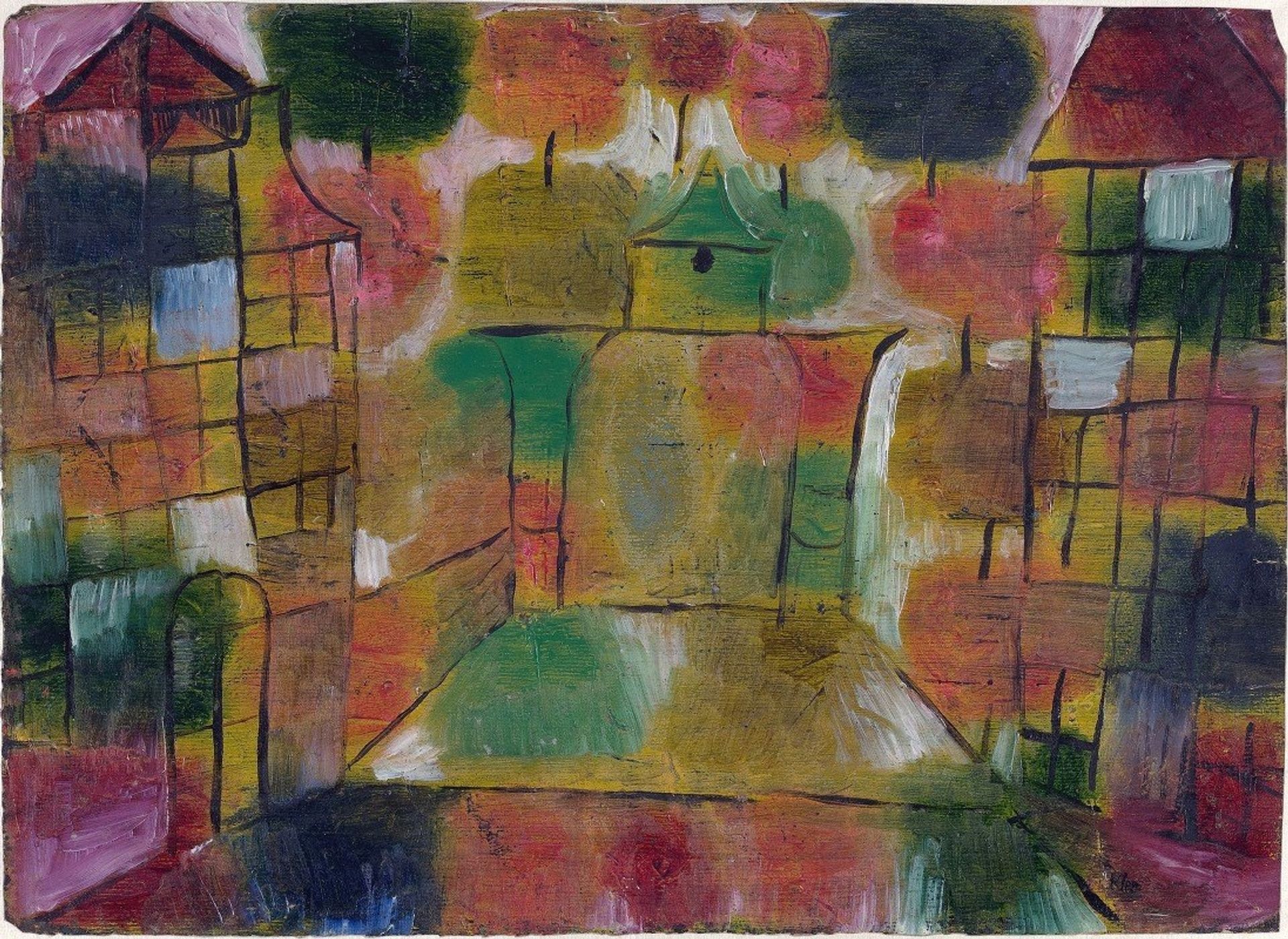 Baum und Architektur–Rhythmen by Paul Klee