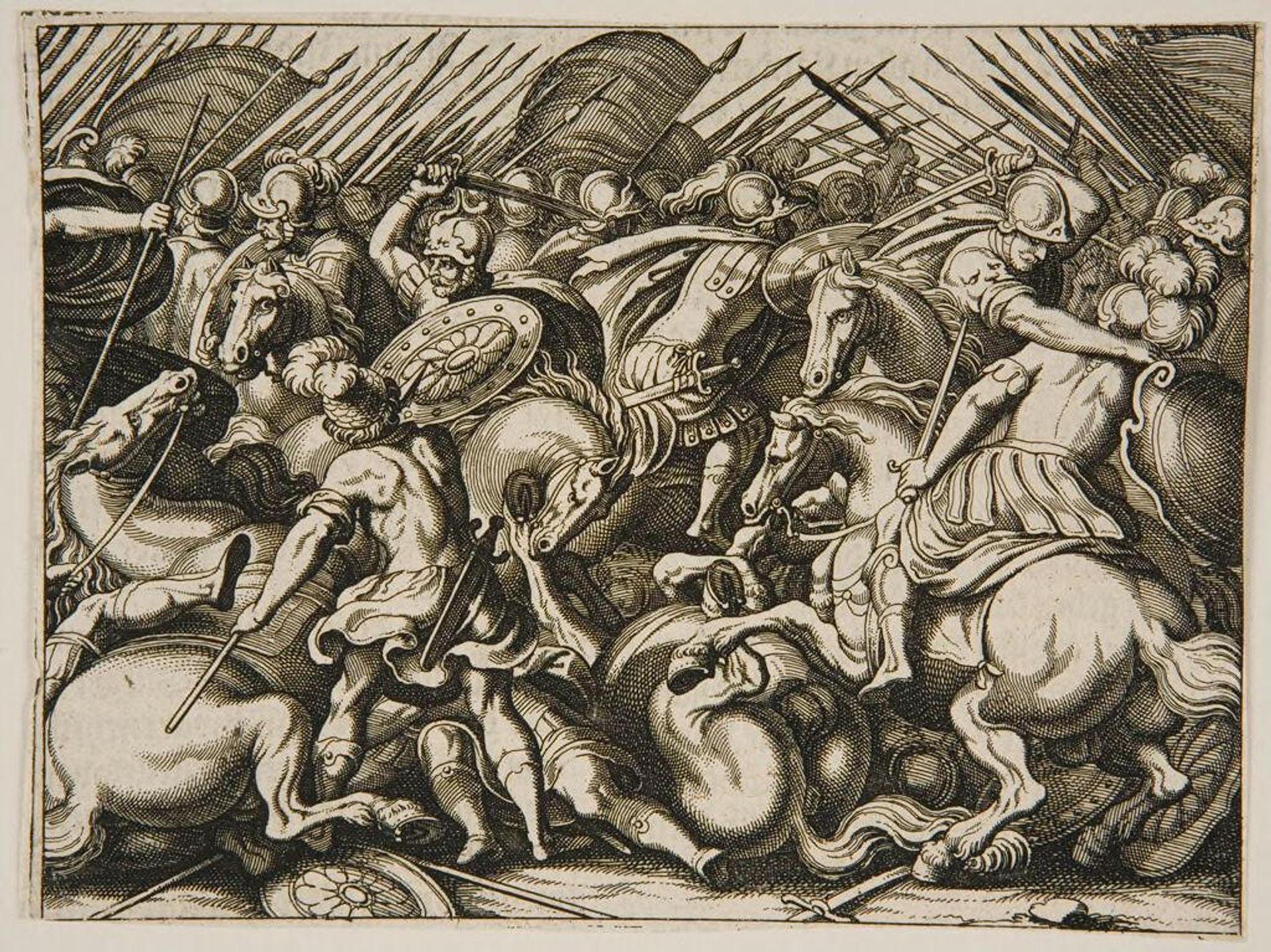 Battle of the Amalekites by Matthäus Merian the Elder
