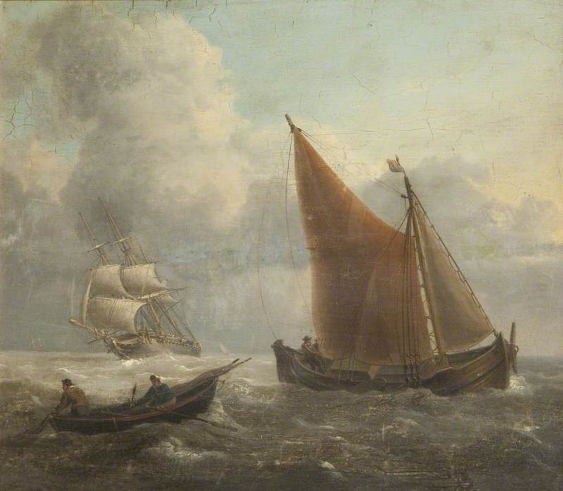 Seascape by Charles Martin Powell