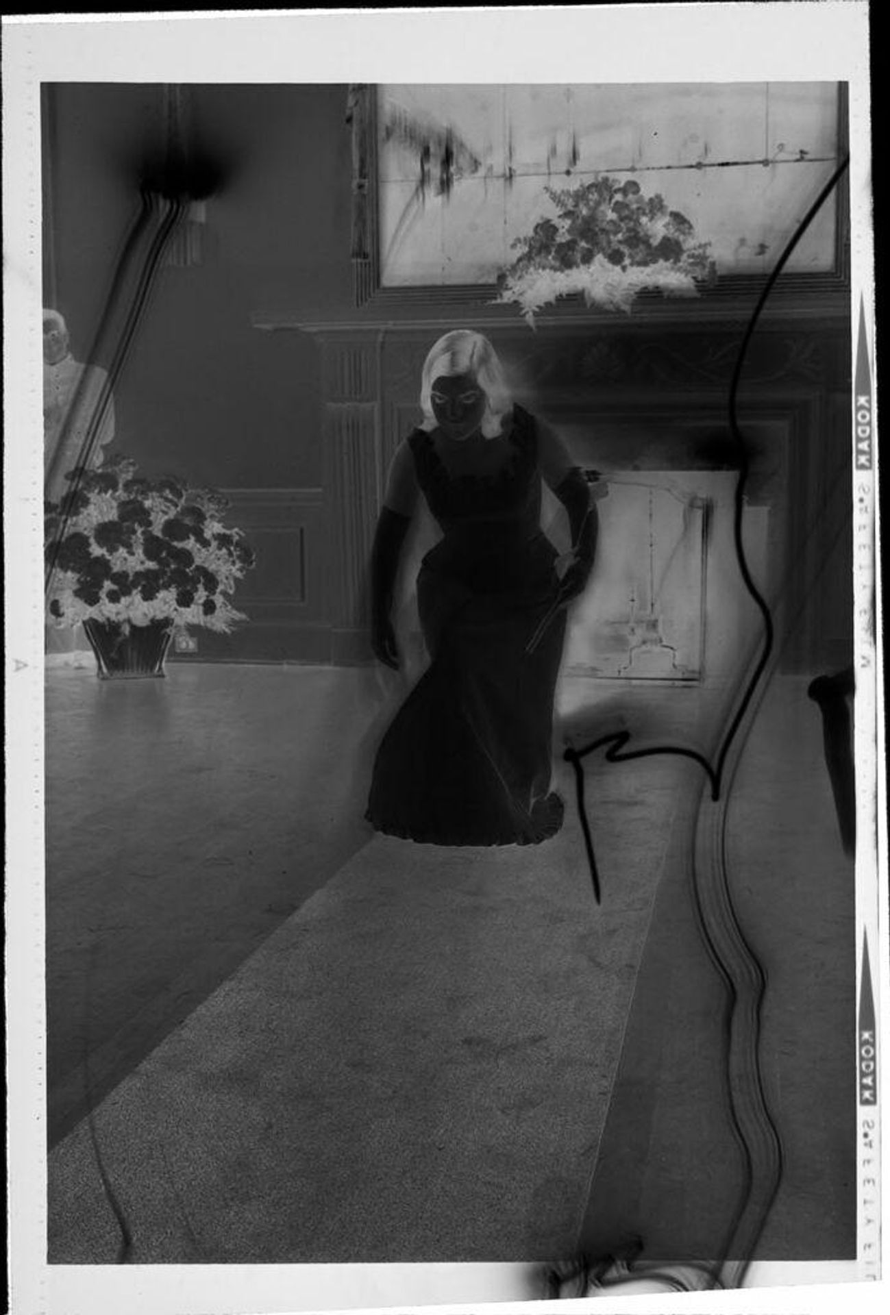 Untitled (debutante kneeling) by Robert Burian