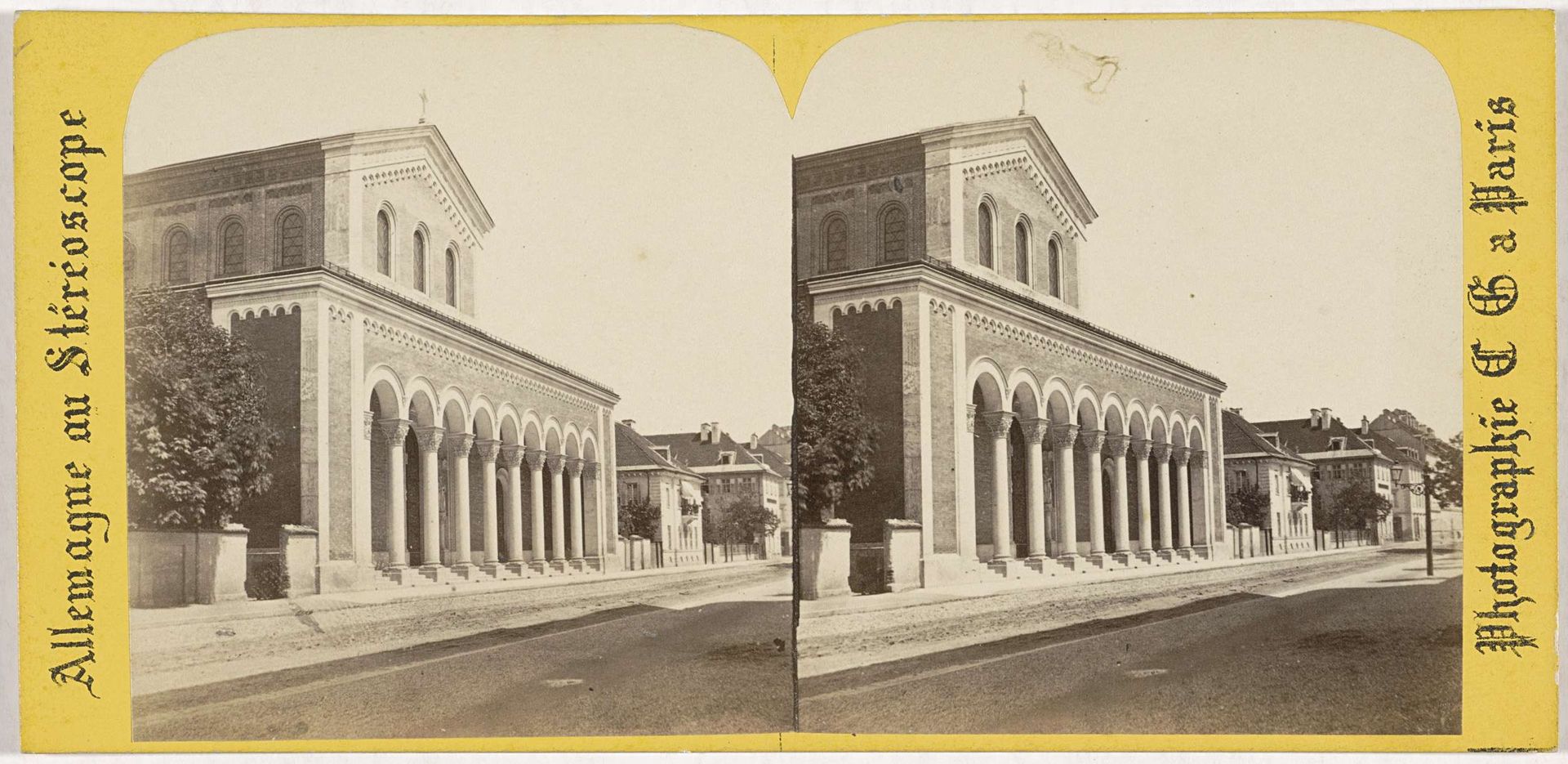Sint-Bonifatiusabdij in München, Duitsland by Charles Gaudin