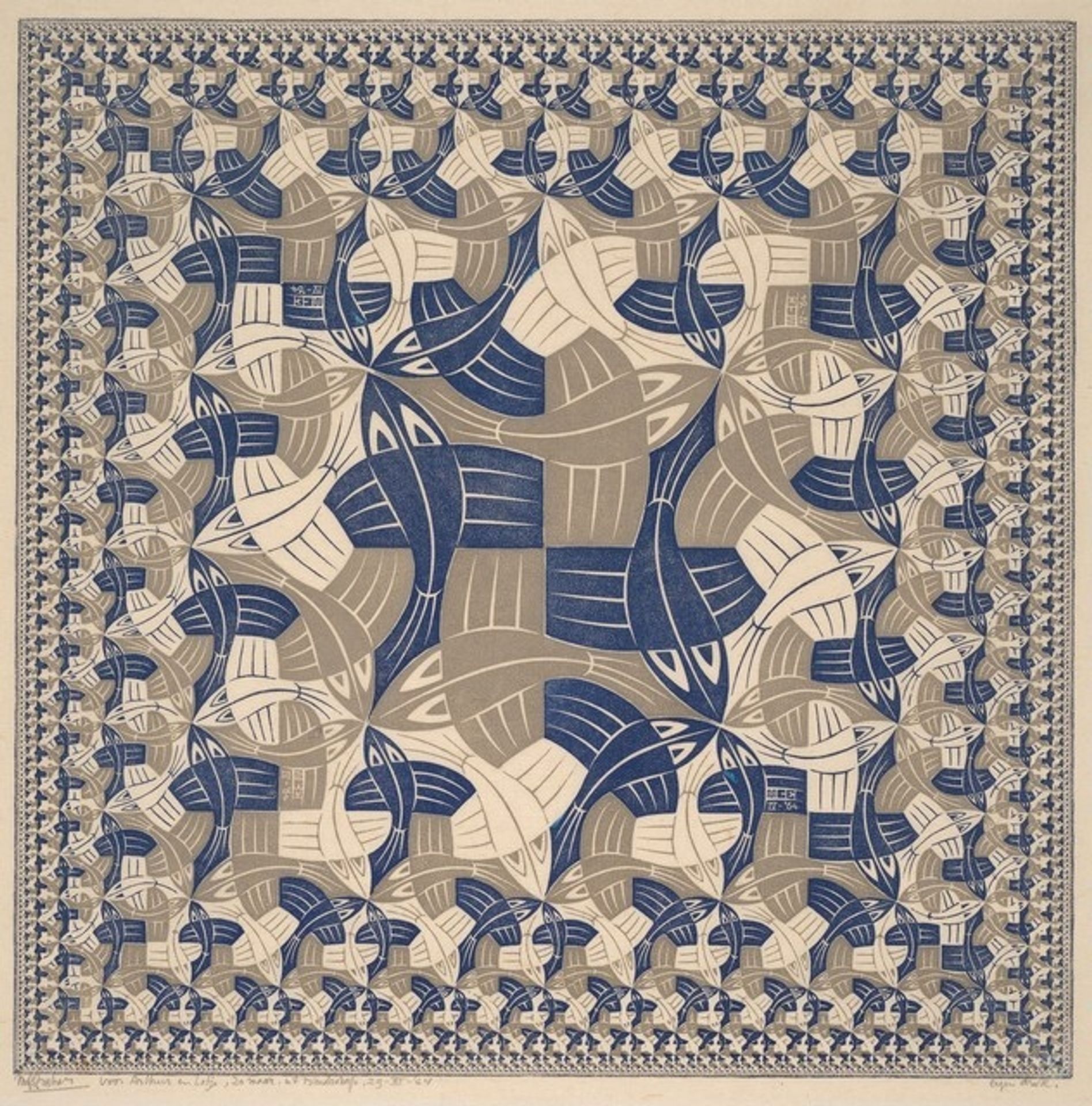 Square Limit by M.C. Escher