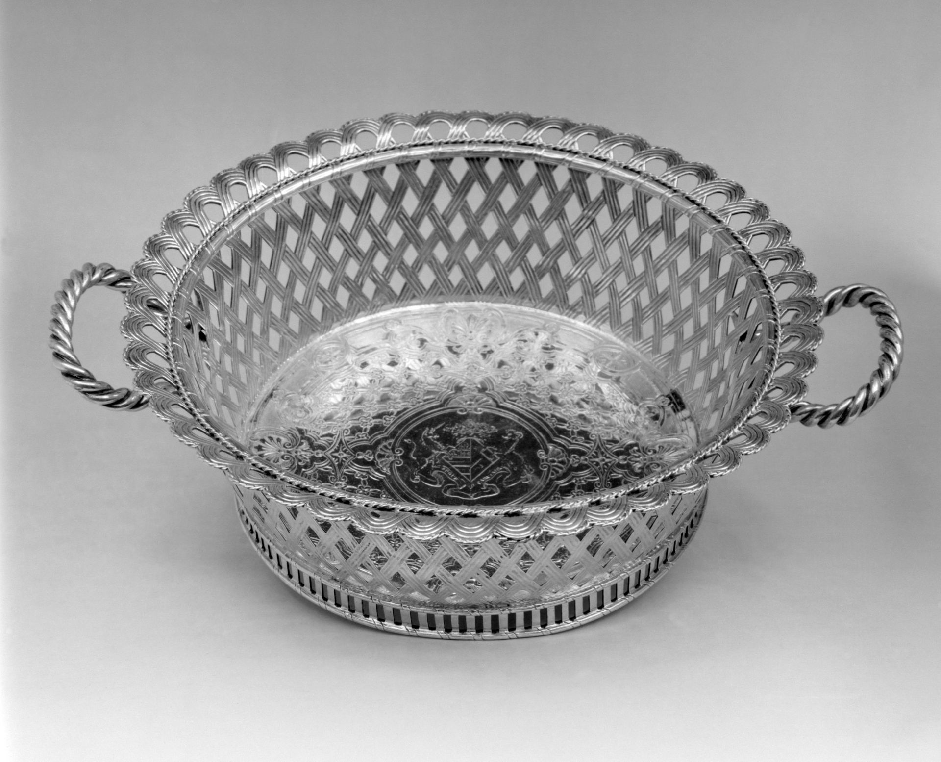 Basket (one of a pair) by Paul de Lamerie