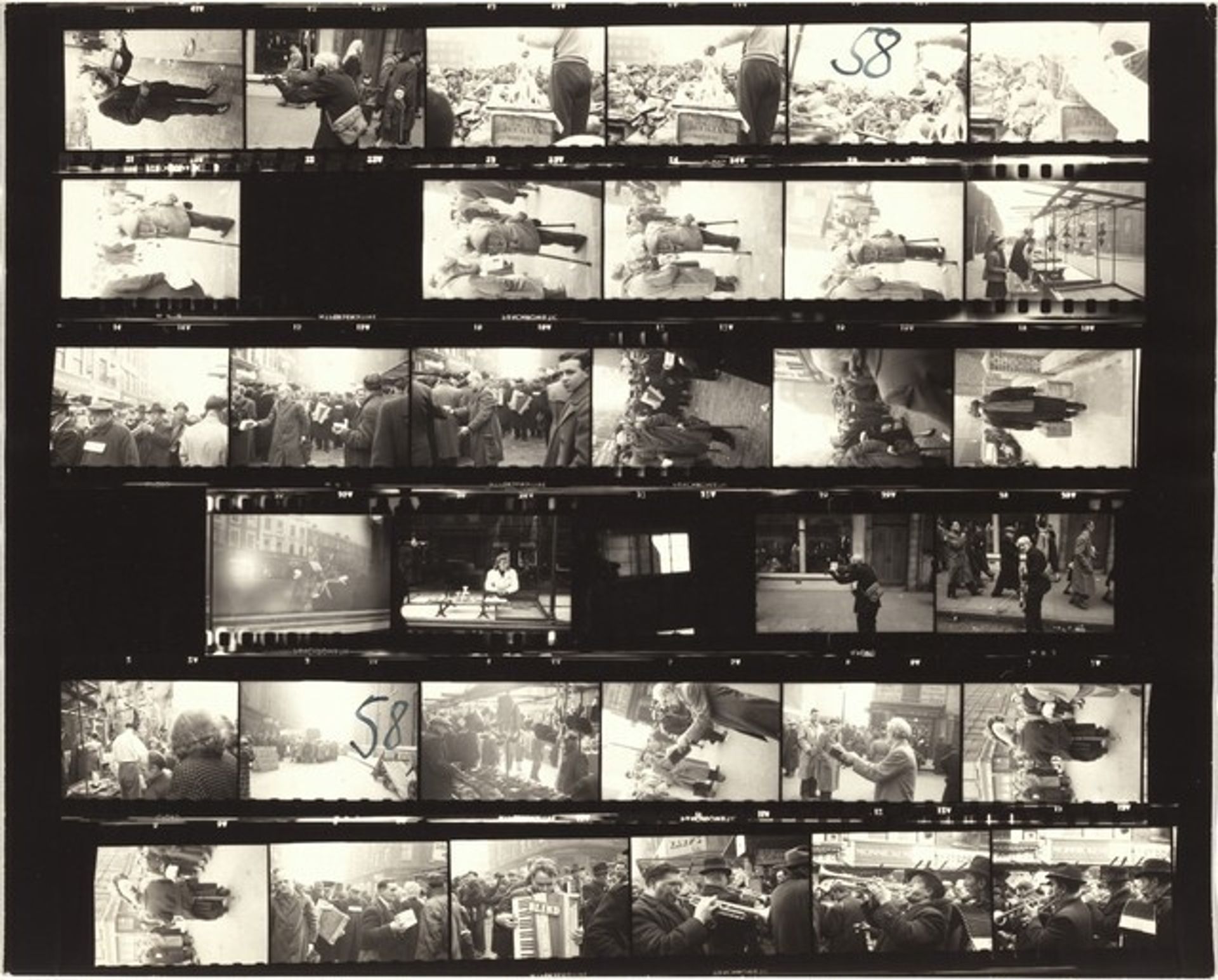 London 58 by Robert Frank