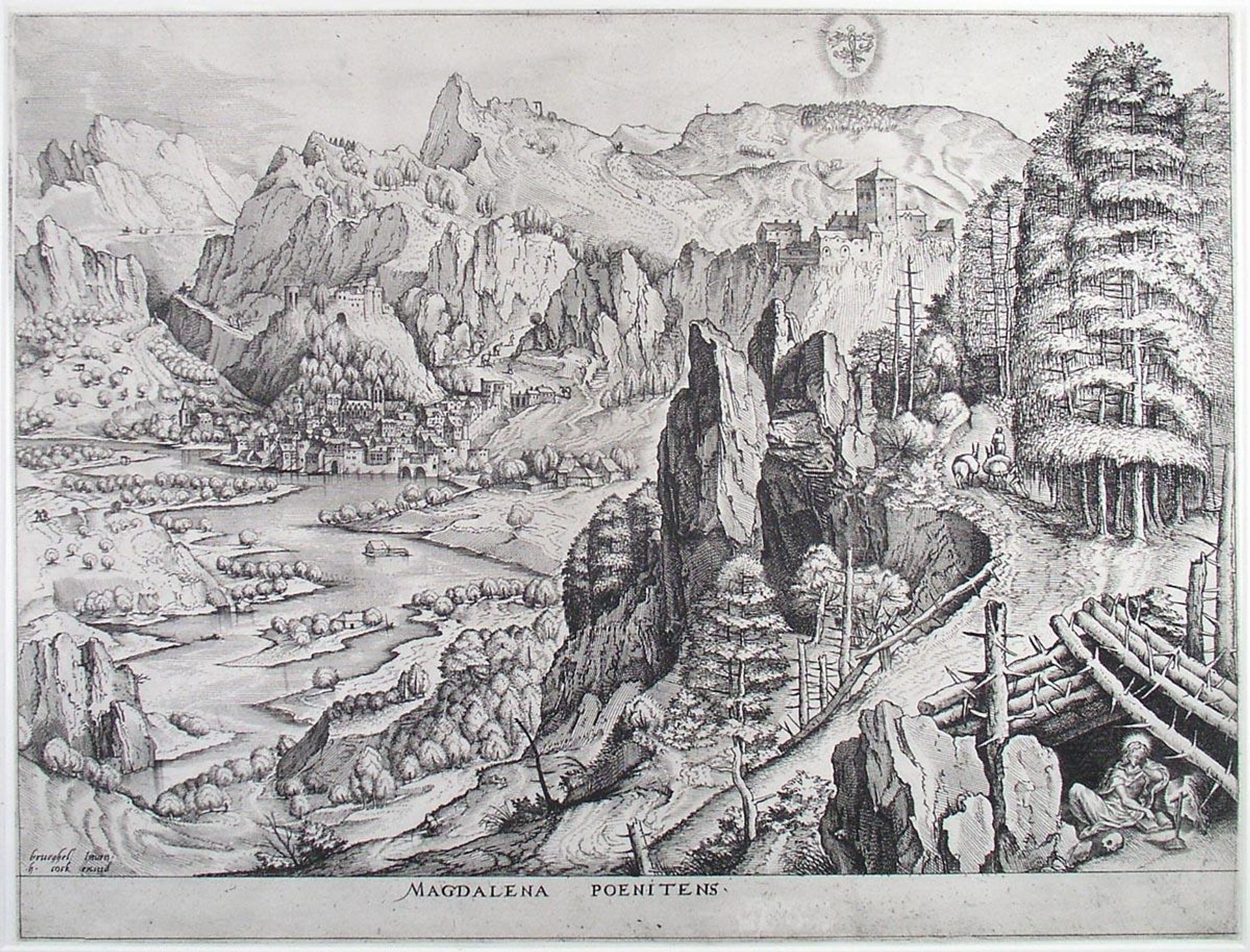 The penitent Magdalene by Pieter Bruegel the Elder