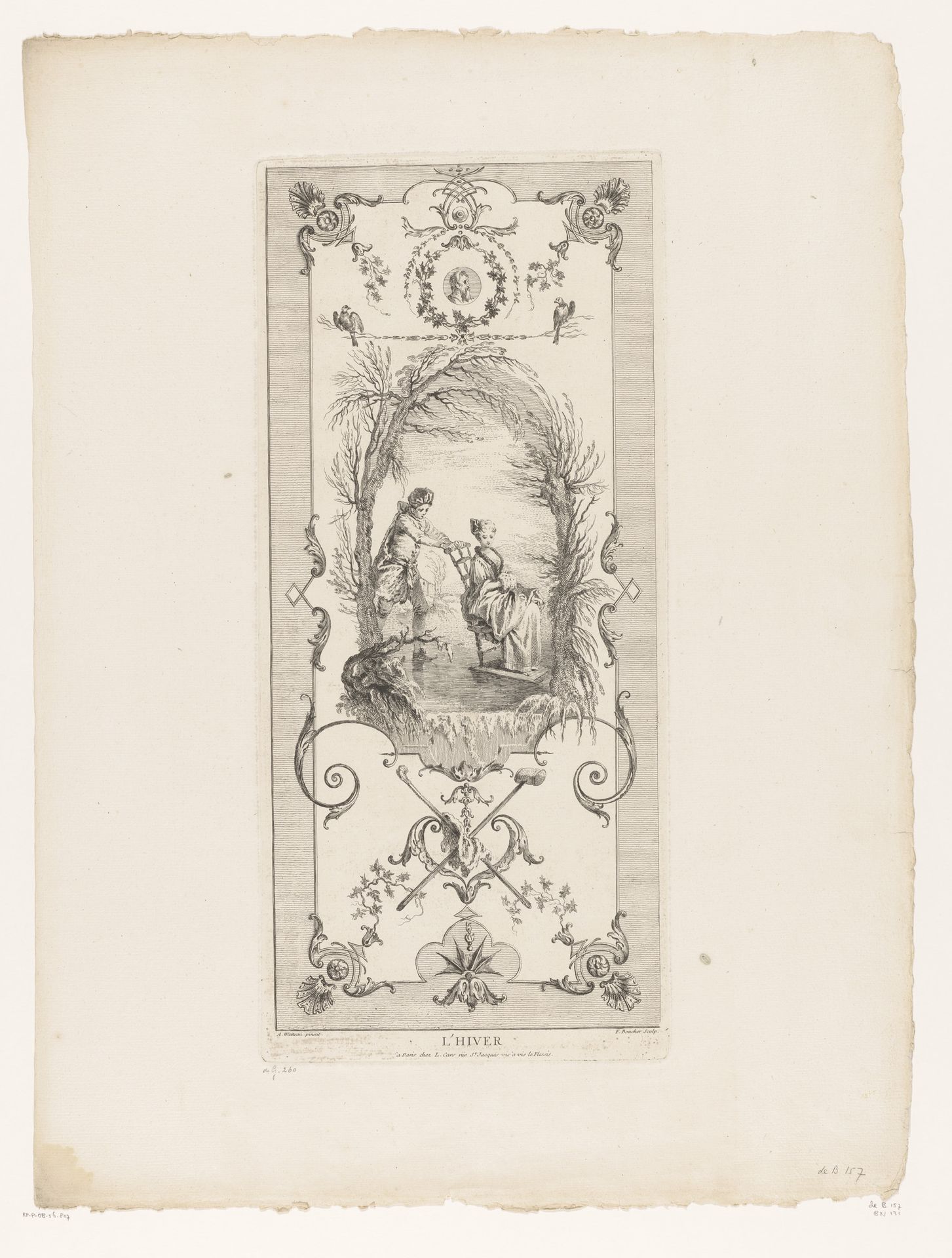 Winter by Francois Boucher