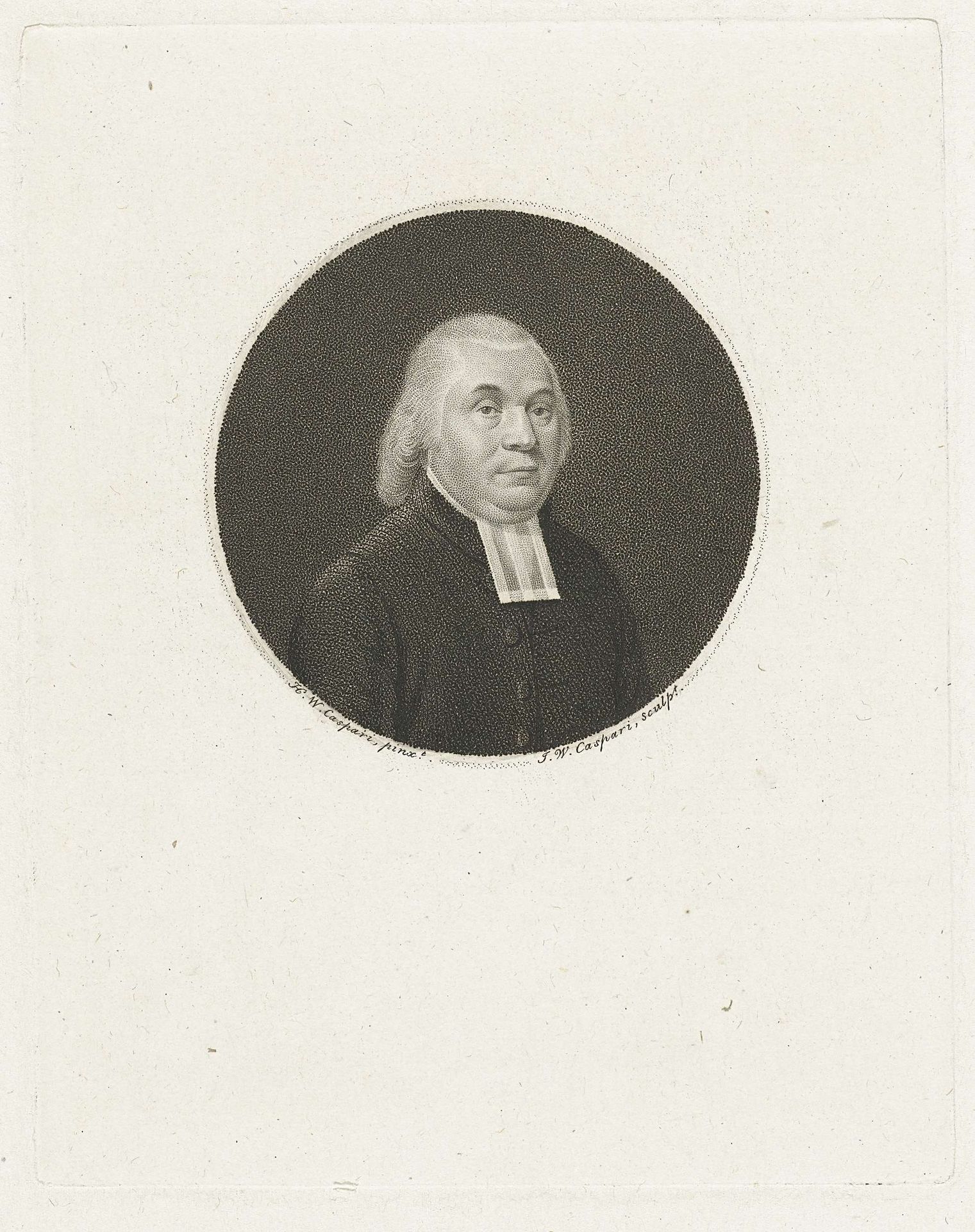Portret van Cornelis Fortuyn by Jan Willem Caspari