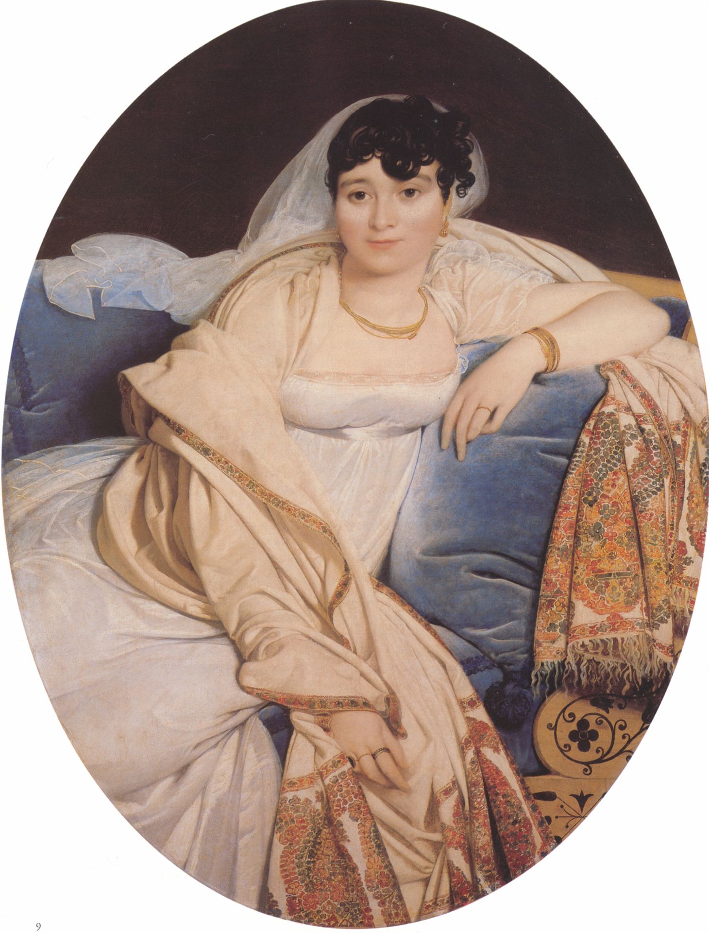 Portrait of Marie-Françoise Rivière by Jean Auguste Dominique Ingres