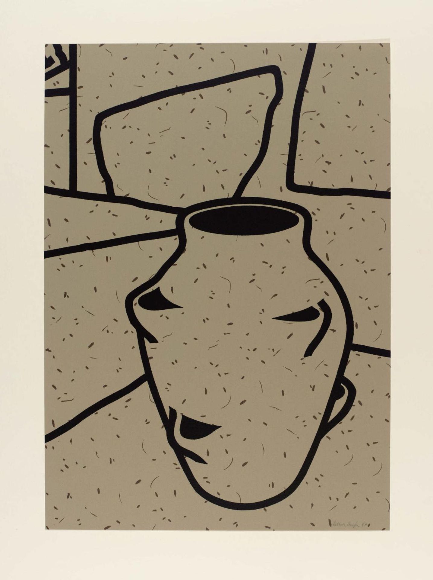 Plant Pot by Patrick Caulfield