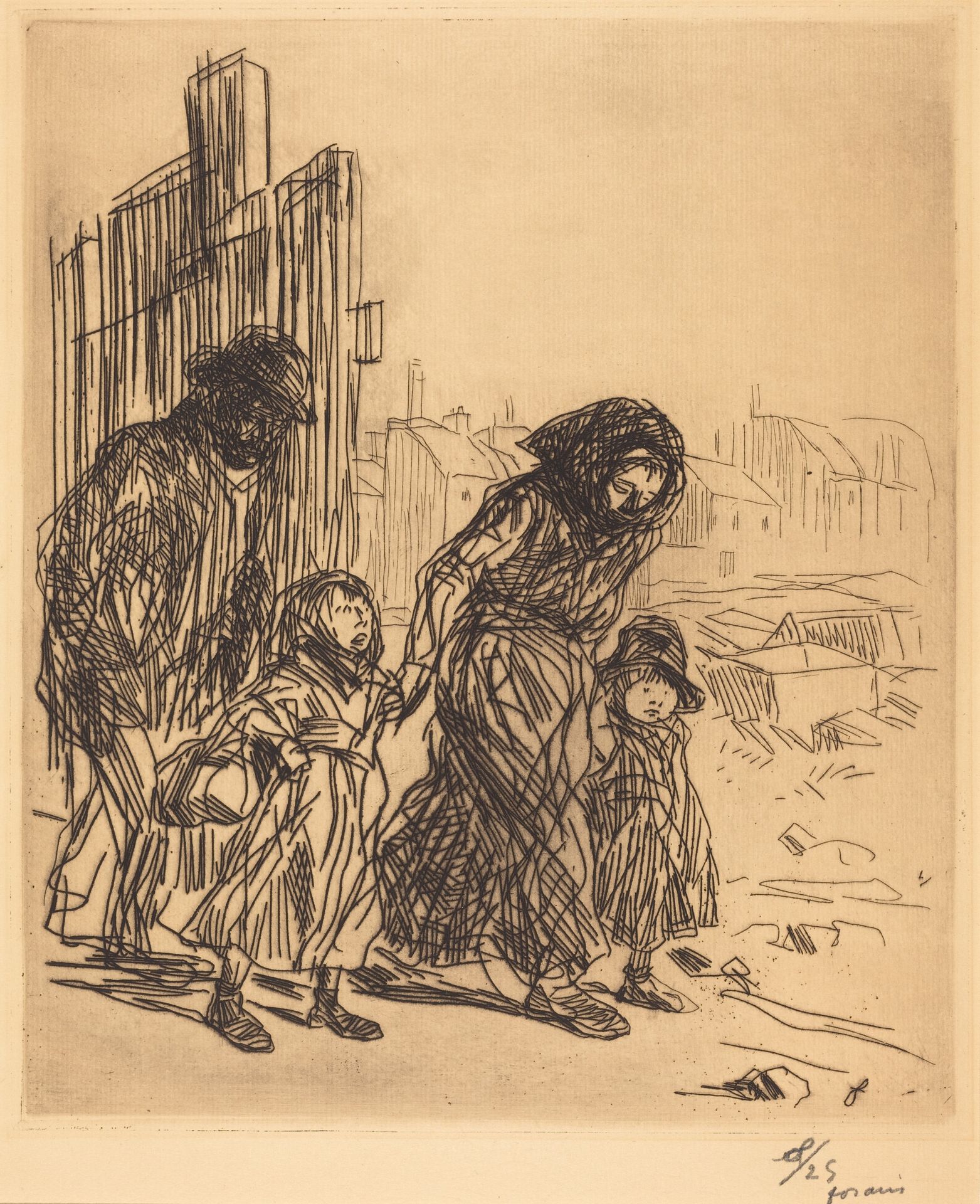 After the Seizure by Jean-Louis Forain