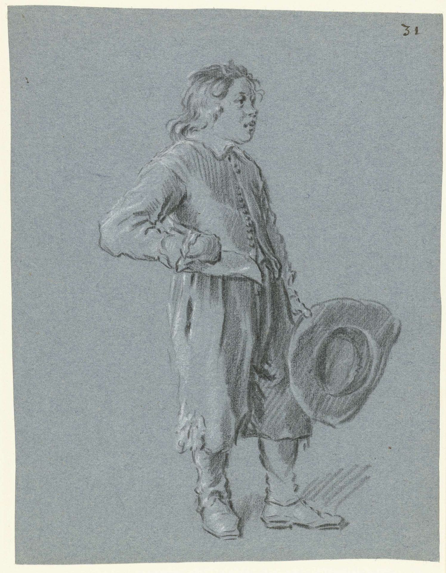 Staand jongetje by Anonymous