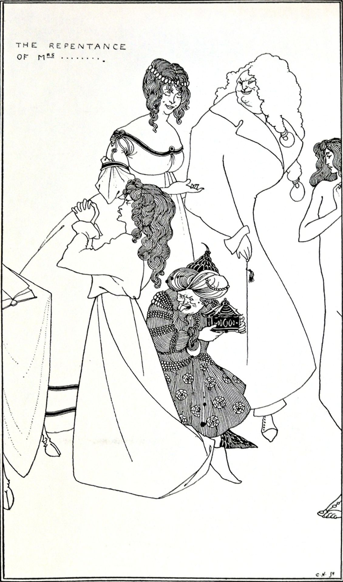 The Repentance of Mrs... by Aubrey Vincent Beardsley