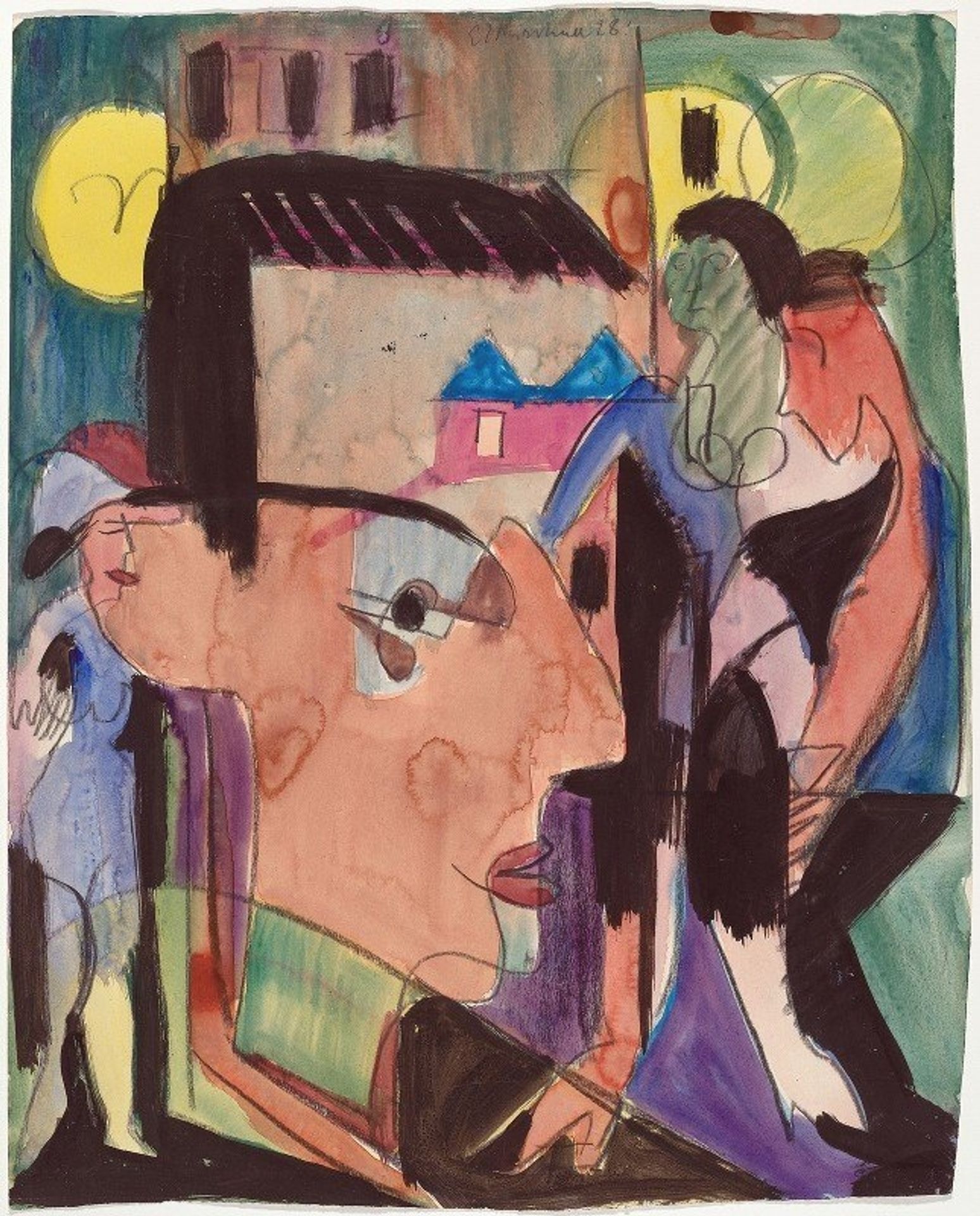 Self-Portrait by Ernst Ludwig Kirchner