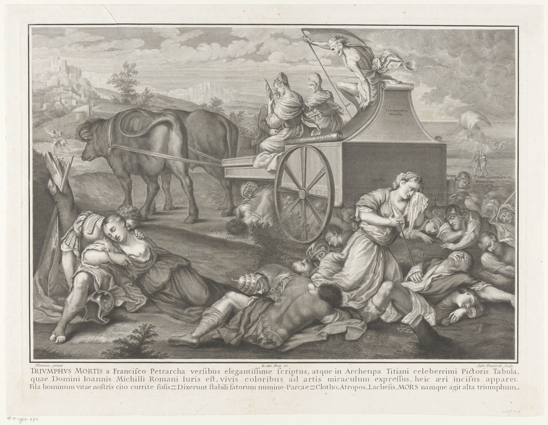 Triomf van de dood by Silvester Pomarede