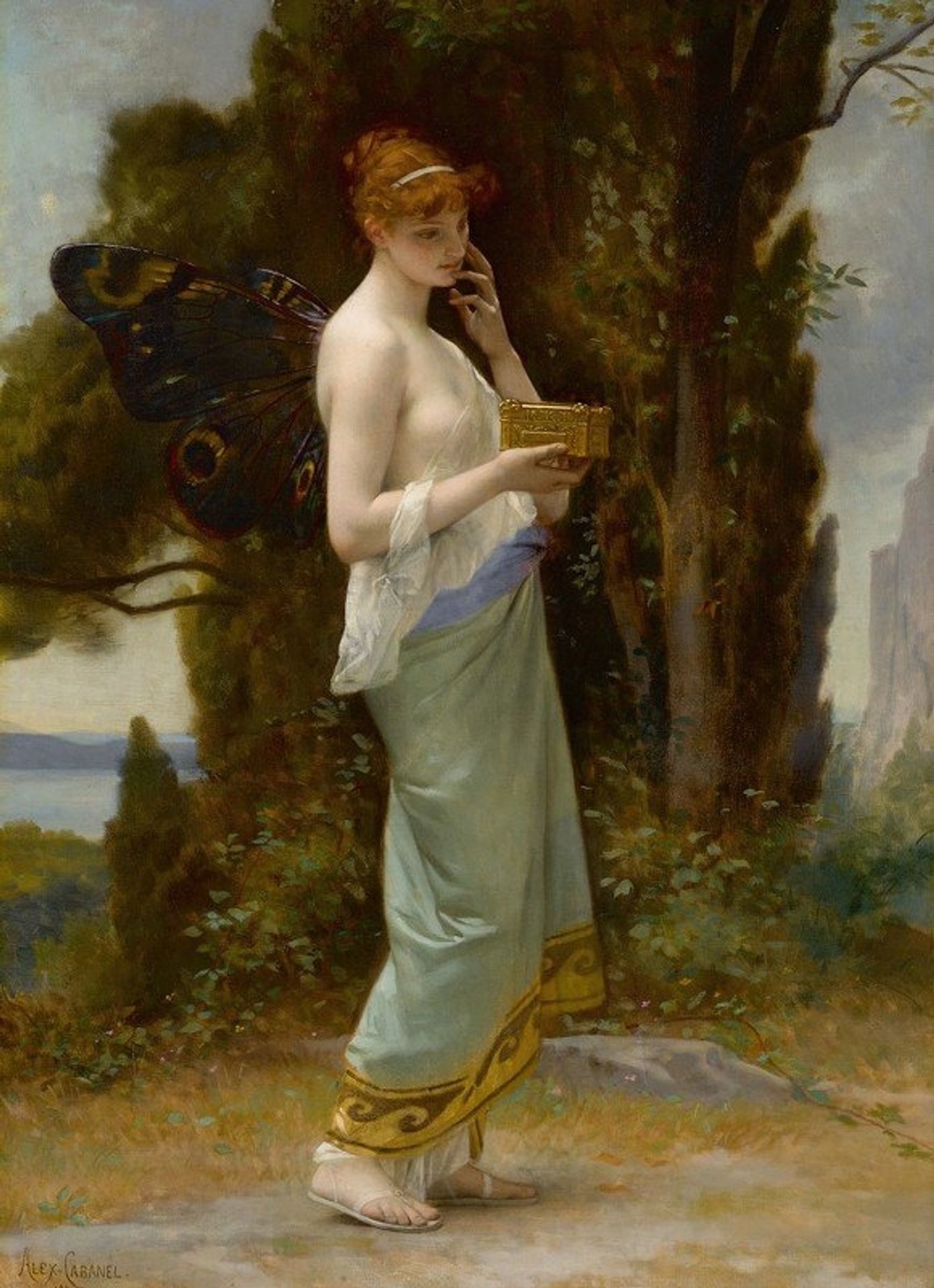 Psyché by Alexandre Cabanel