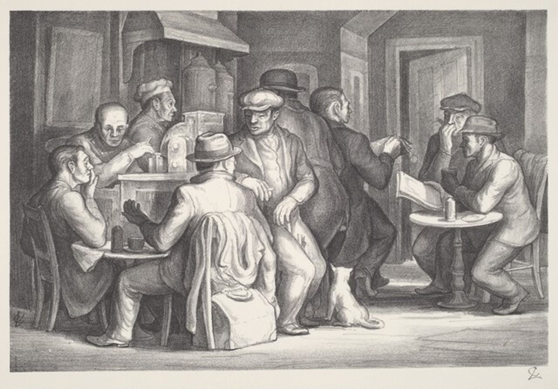 Joe's Place by Charles Wheeler Locke