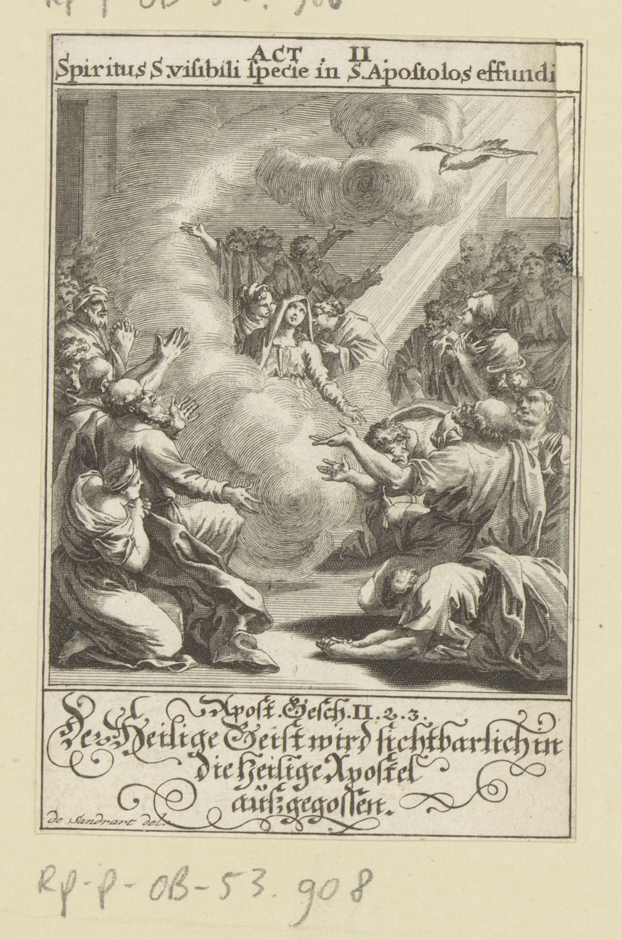 Uitstorting van de Heilige Geest by Anonymous