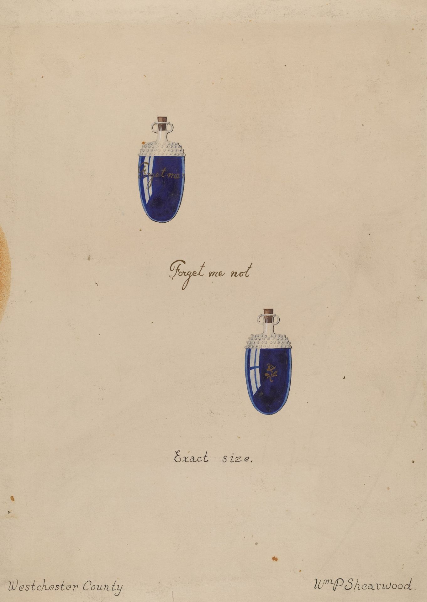 Perfume Bottle by William P. Shearwood