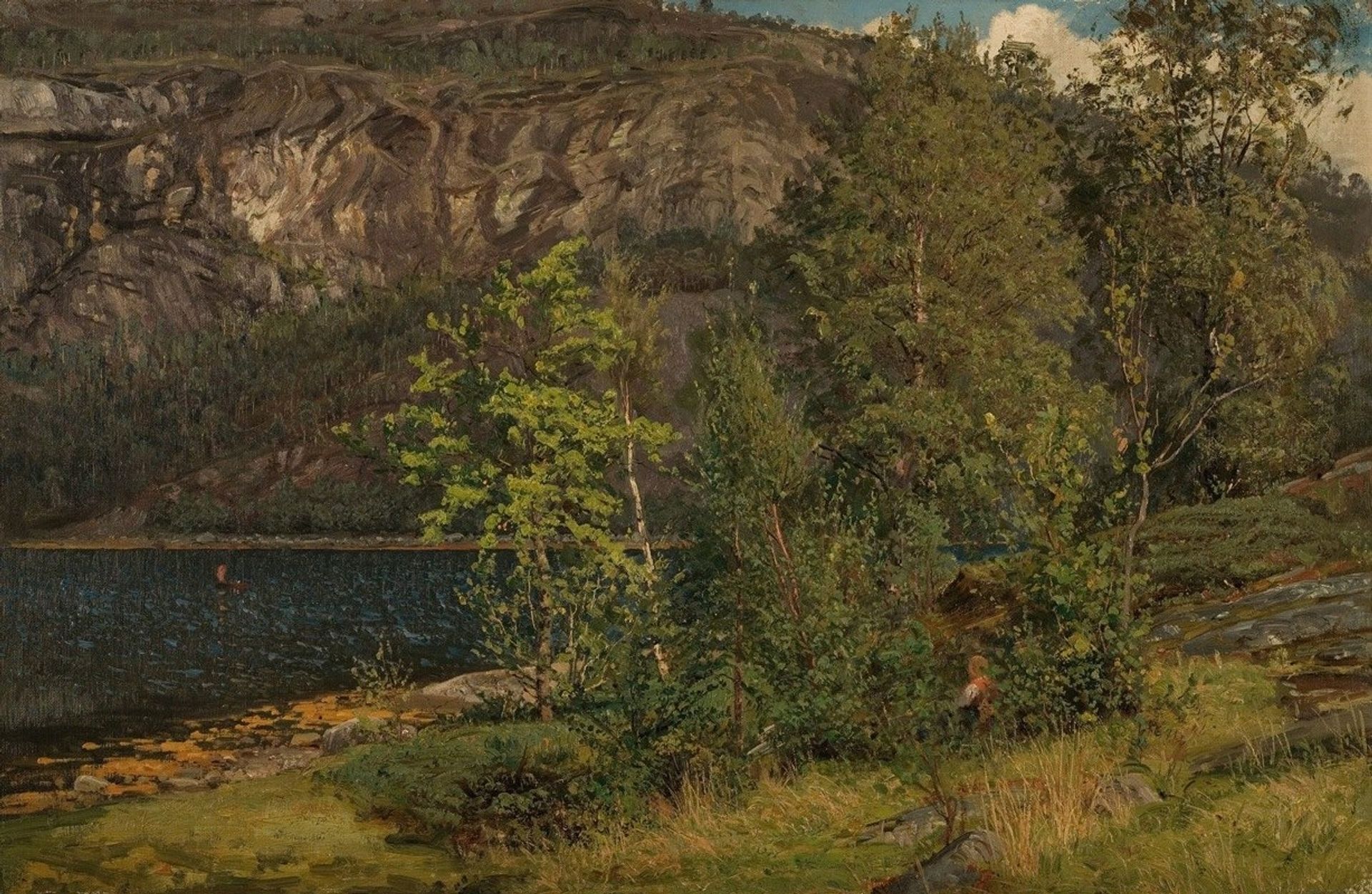 Fra Terøen, Hardanger by Amaldus Nielsen