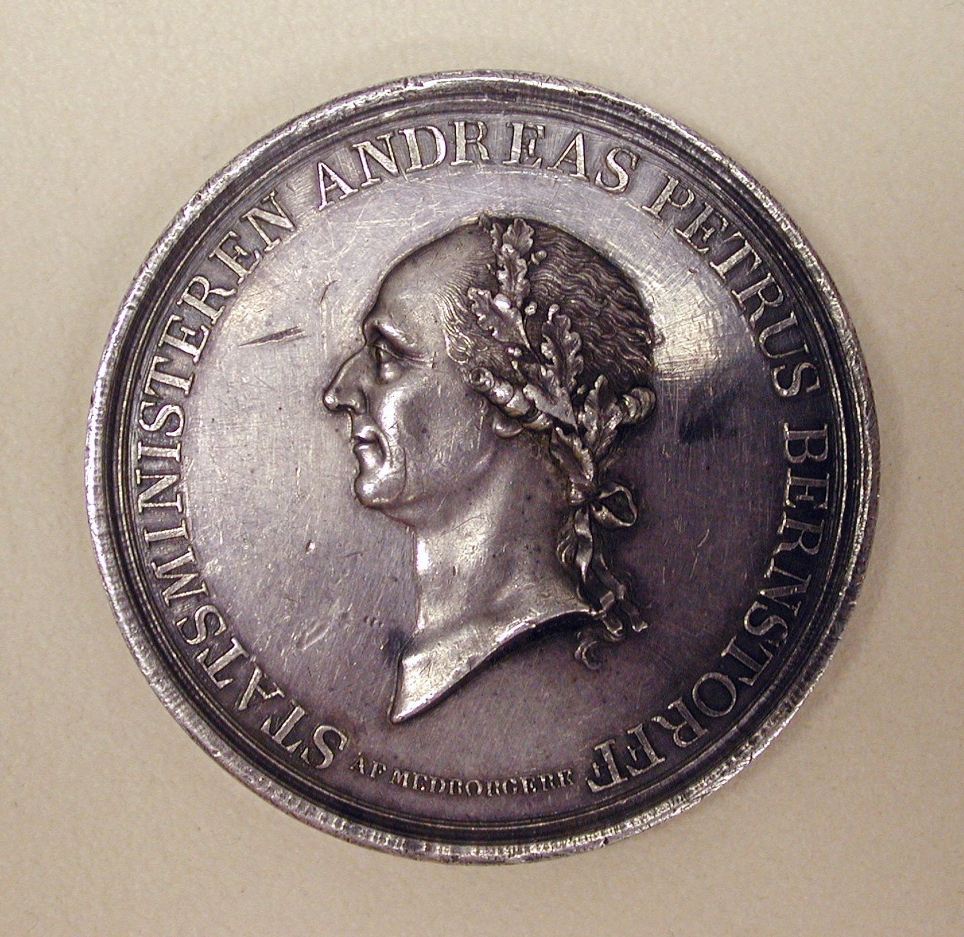 Andreas Peter Bernstorff (1735–1797), Danish Foreign Minister (1784–97) by Daniel Jensen Adzer