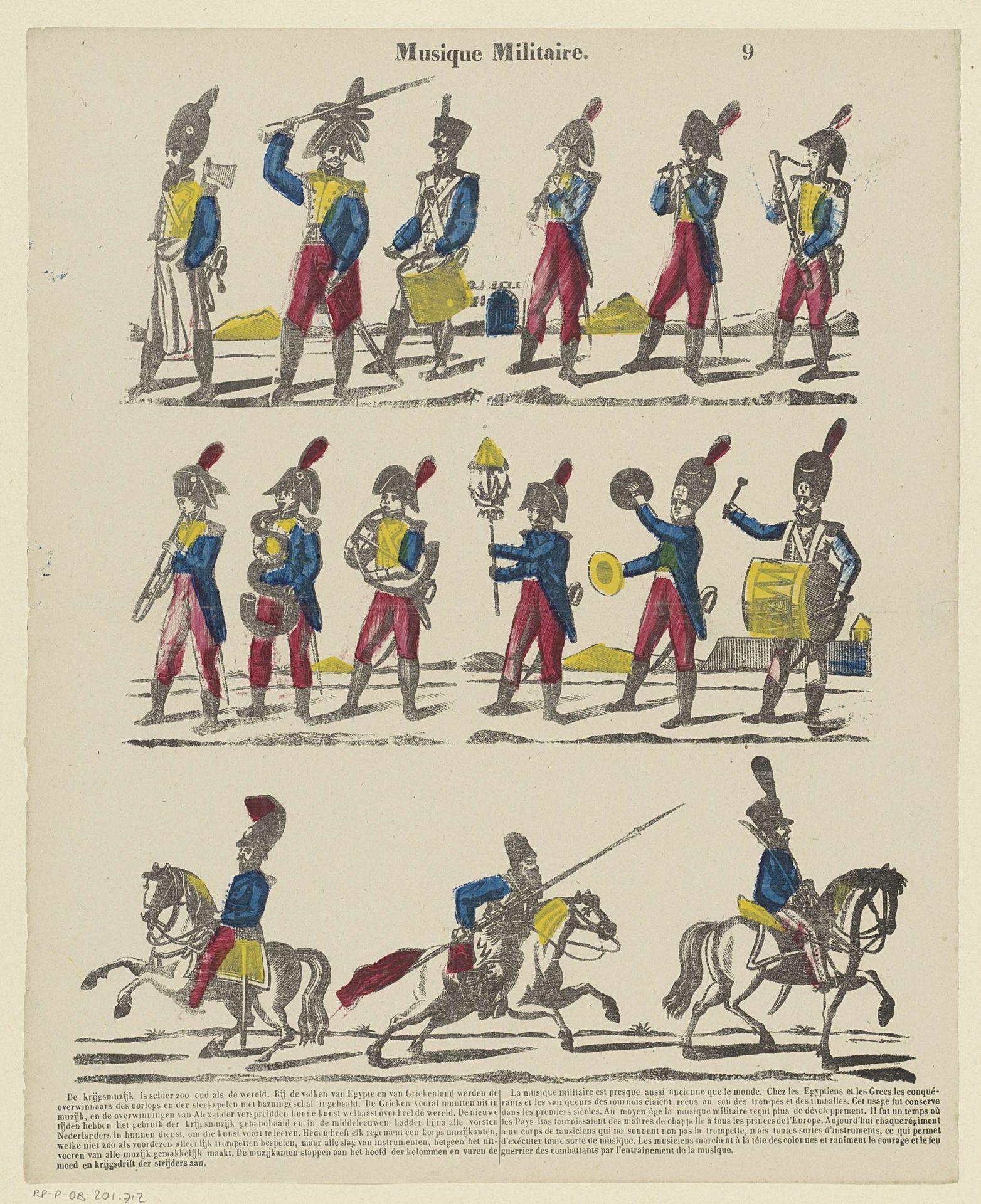 Musique militaire by Philippus Jacobus Brepols