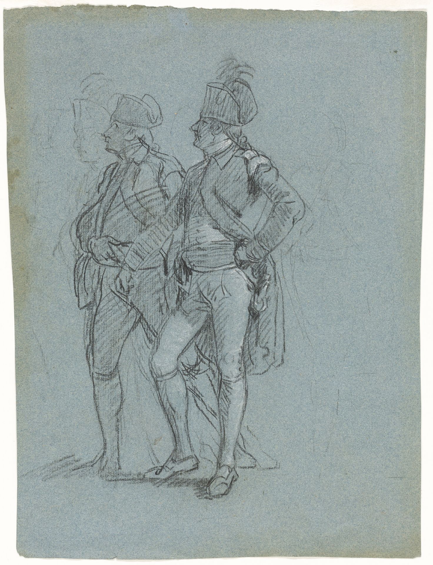 Sketch for "Siege of Gibraltar" by John Singleton Copley
