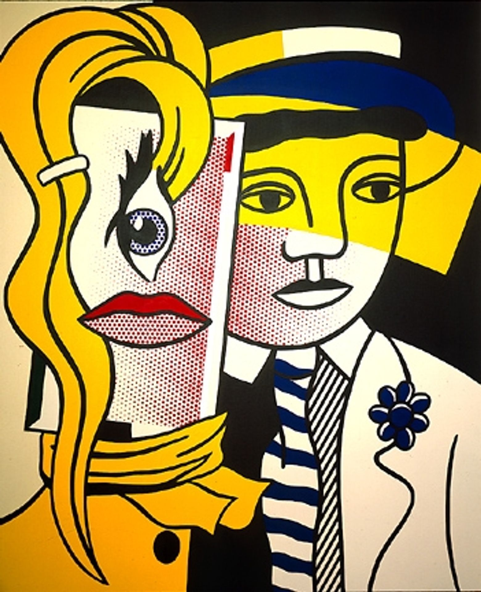Stepping out by Roy Lichtenstein
