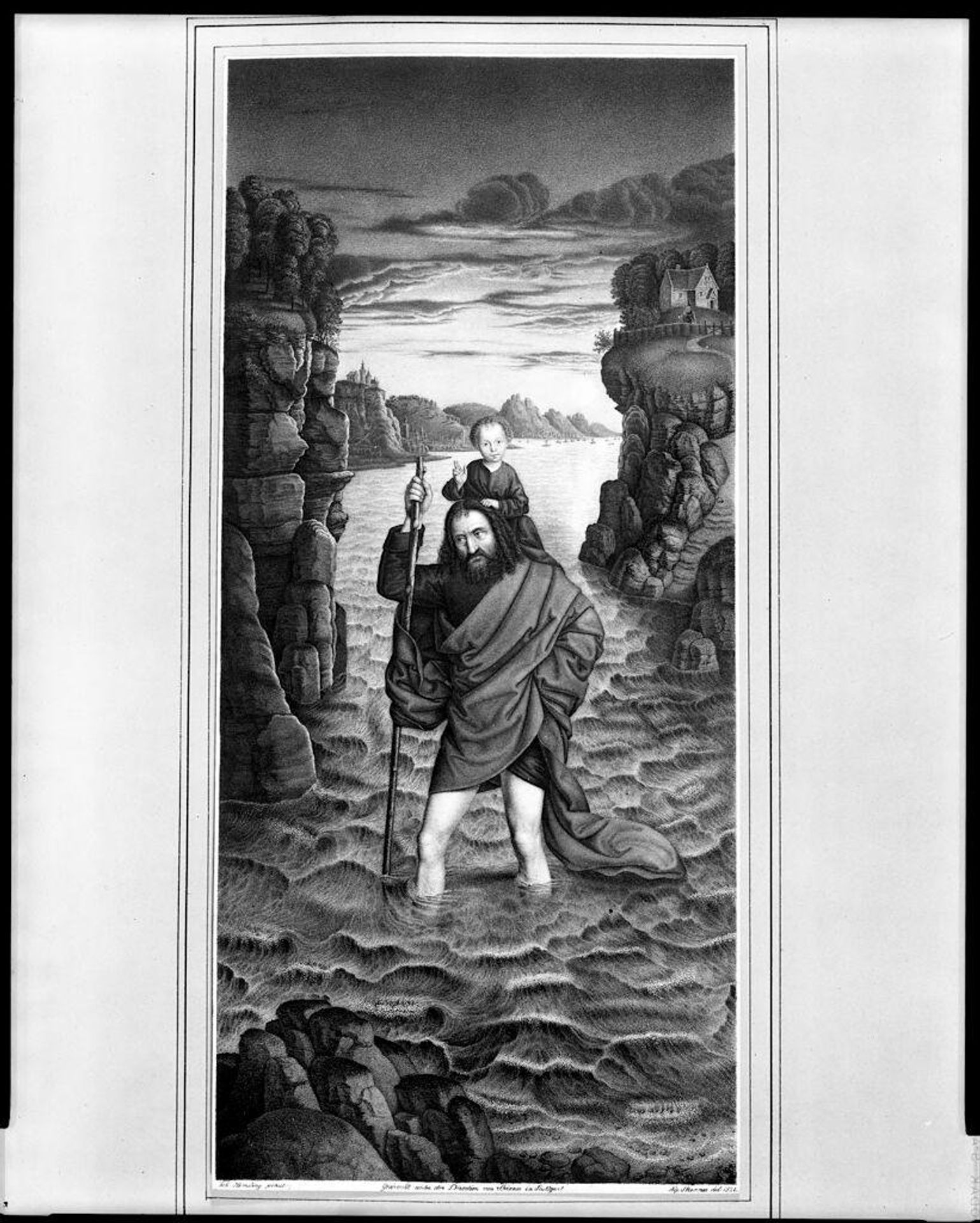 The Outpouring of the Holy Ghost by Johann Nepomuk Strixner