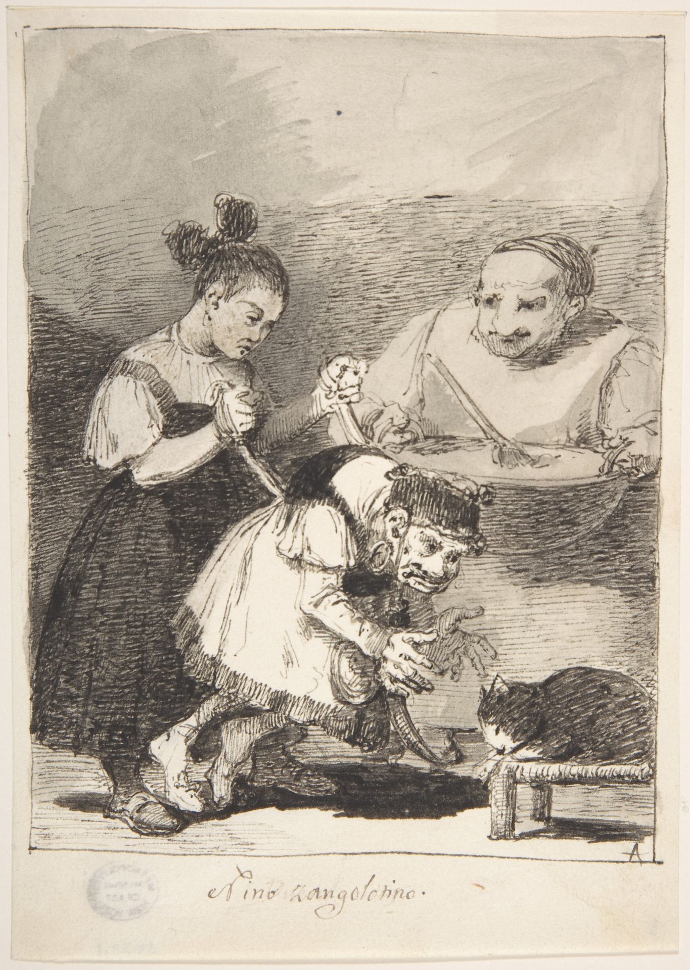 The Pampered Idiot ("Niño zangolotino") by Leonardo Alenza