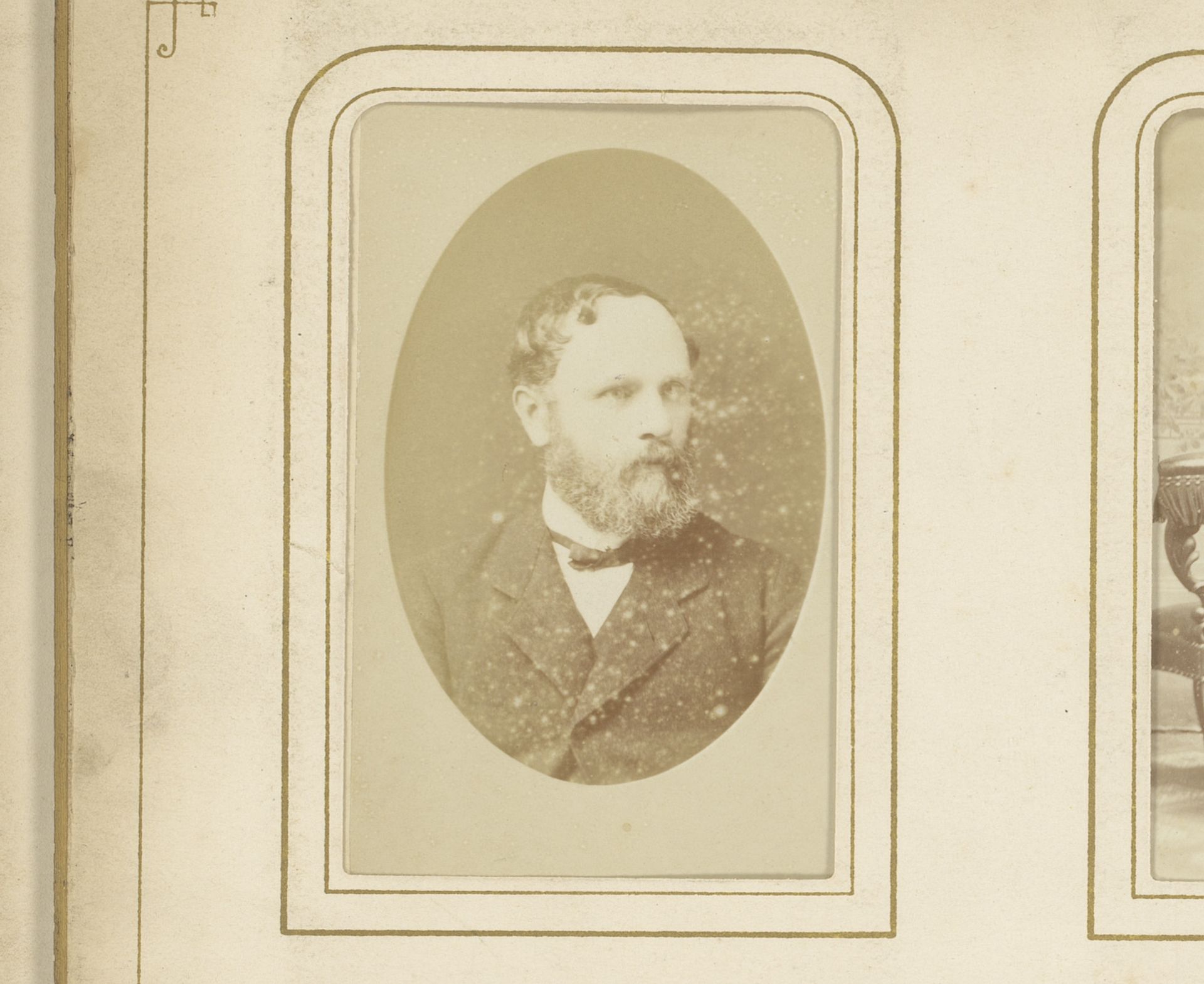Portret van een man met baard by Eugene Guérin