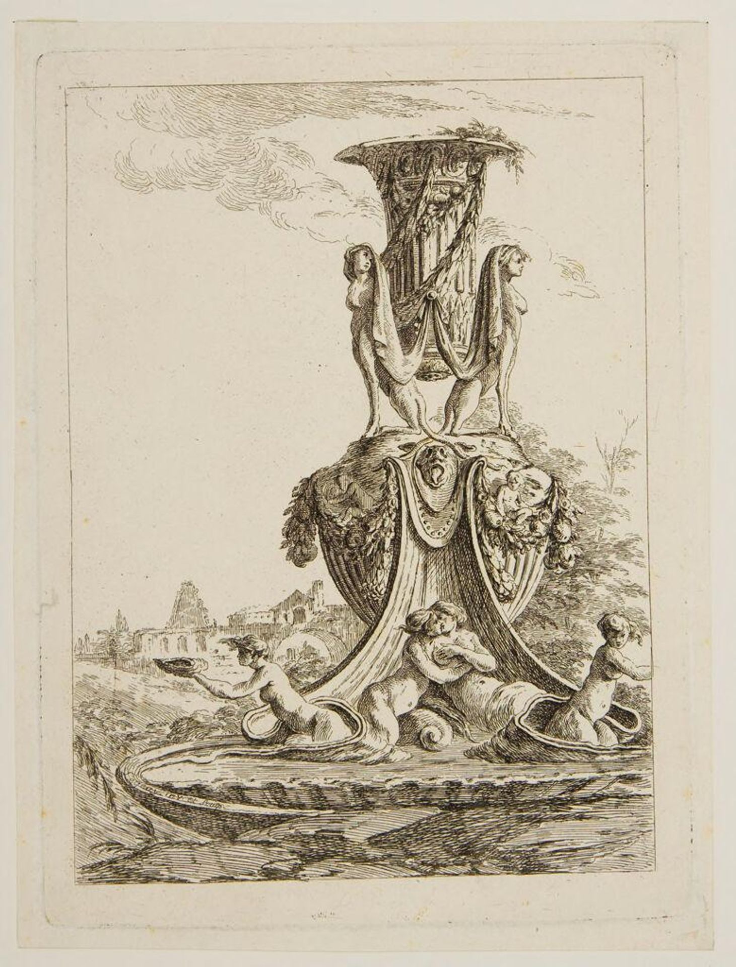 Fountain by Jean Laurent Legeay