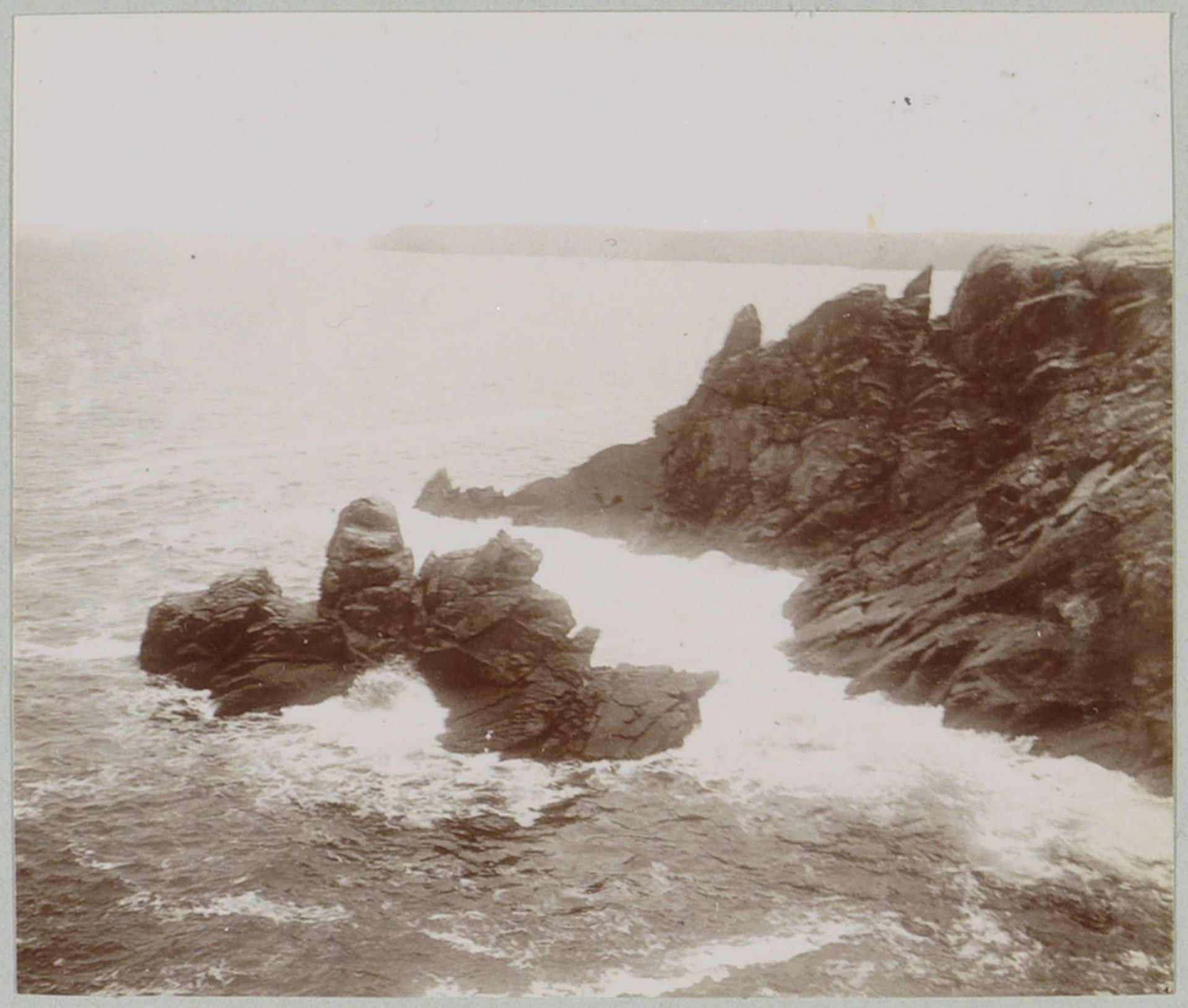 Gezicht op Pointe du Raz by Delizy