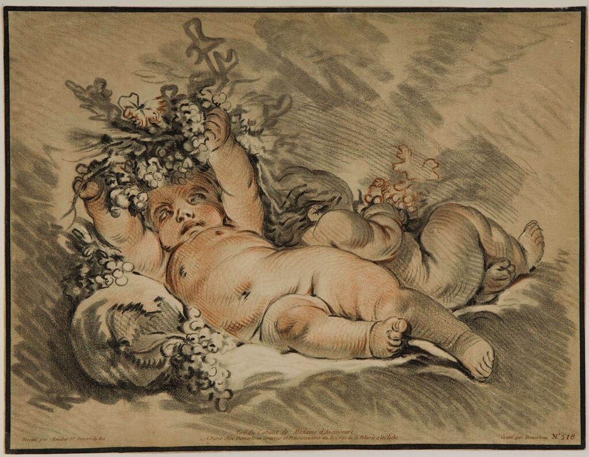 Cupids by Gilles Demarteau