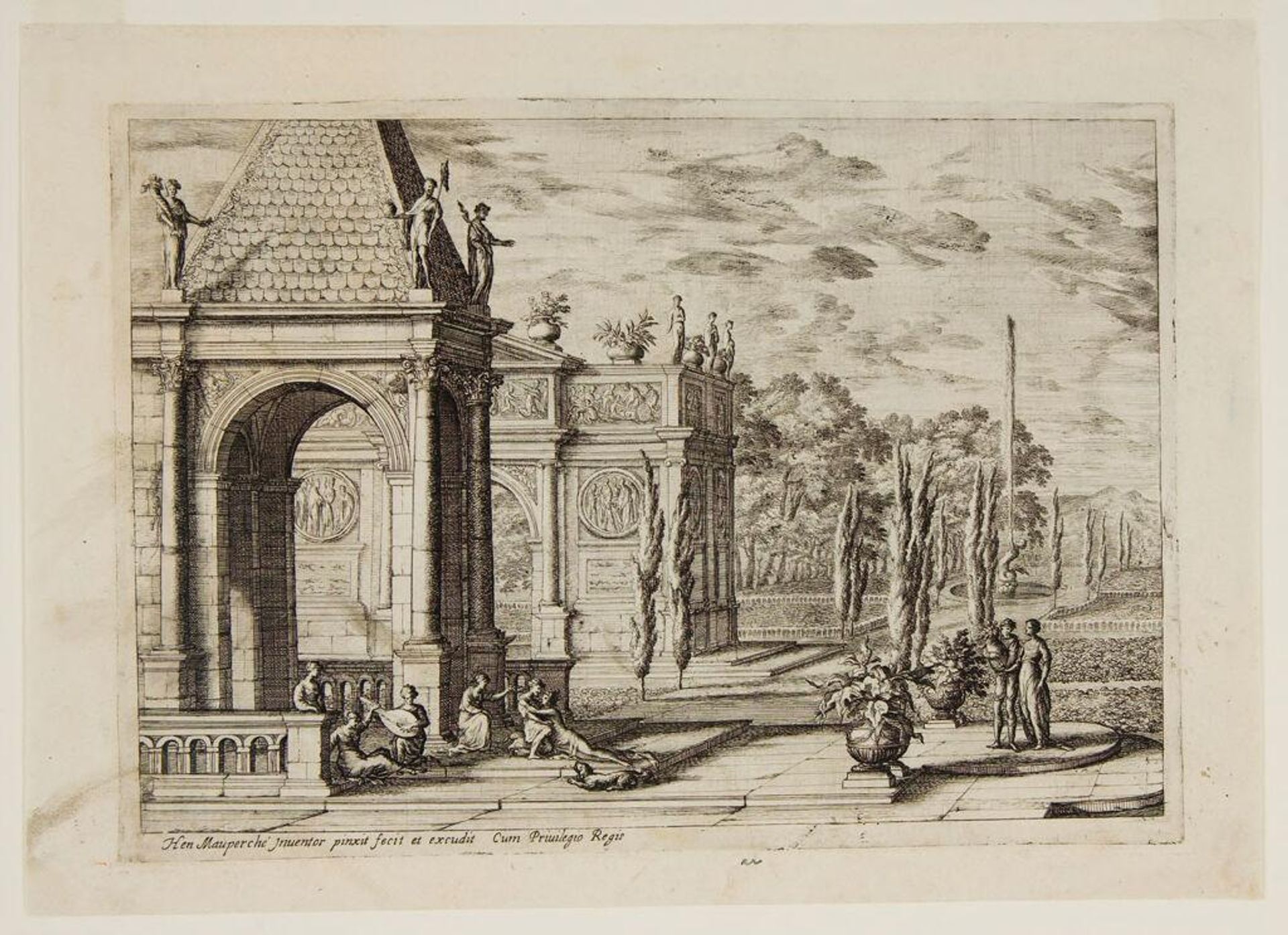 The Prodigal Son Wastes His Fortune by Henri Mauperché