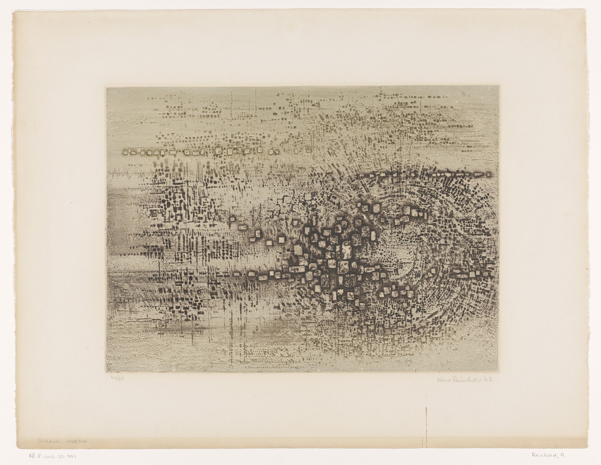 Paysage indéfini by Nono Reinhold