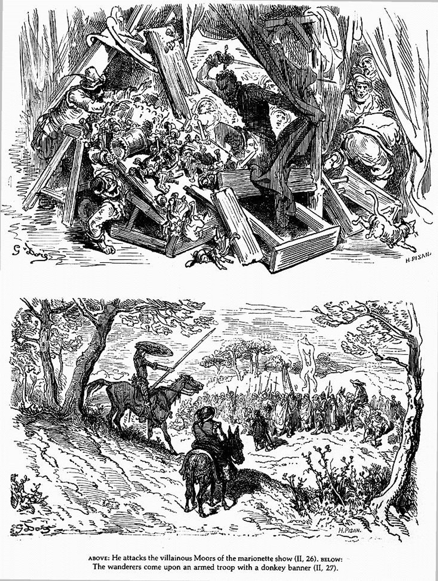 Don Quixote by Gustave Dore