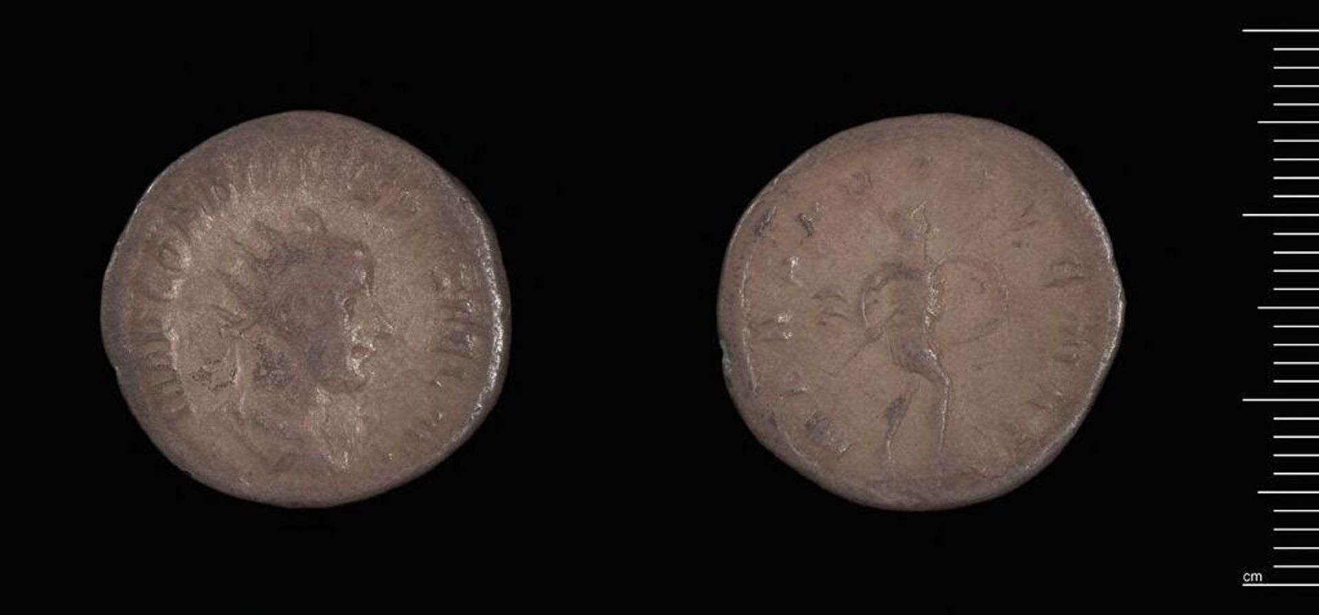 Antoninianus of Gordian III by Gordian III
