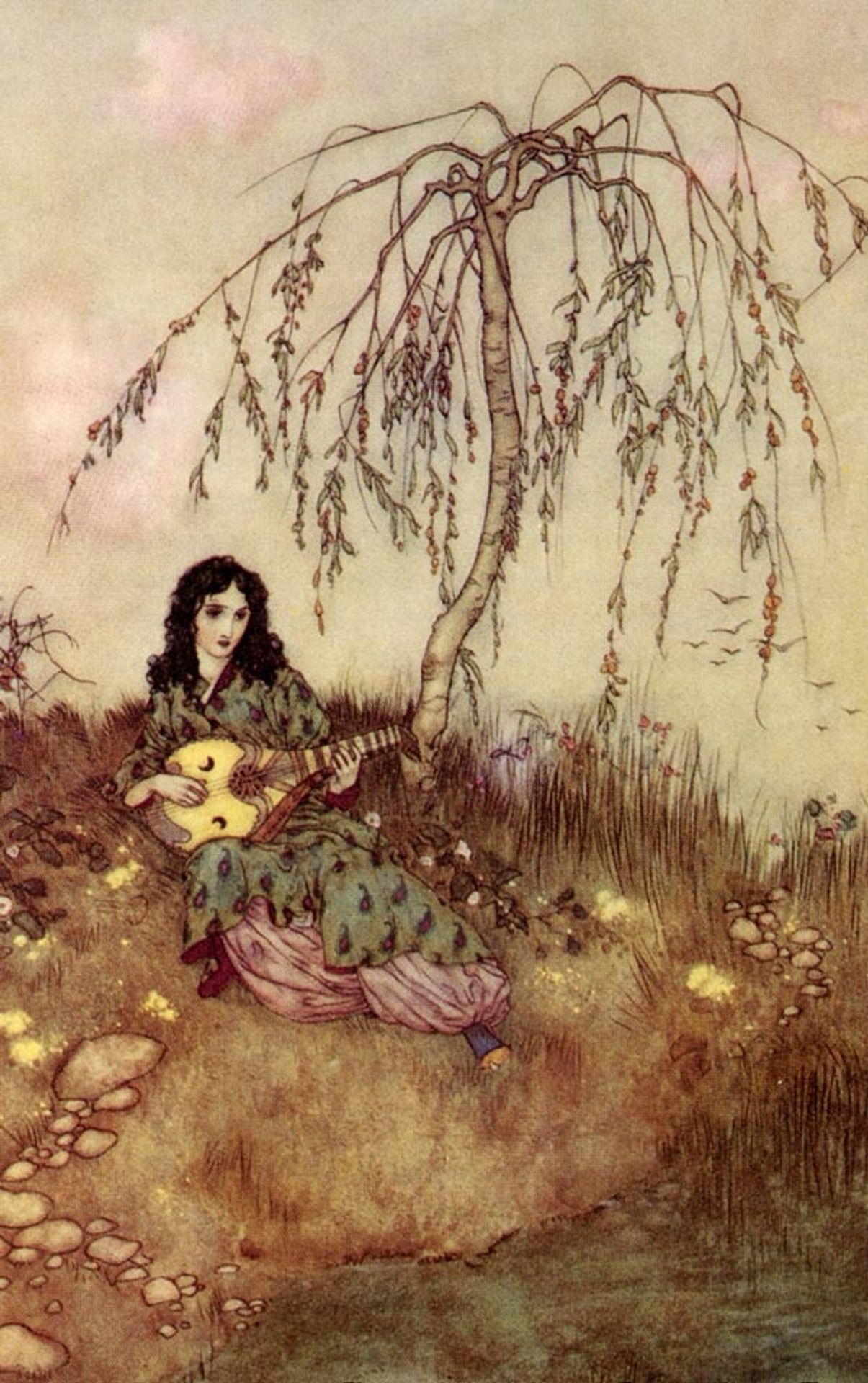 A Brave Heart - from Beauty and the Beast by Edmund Dulac