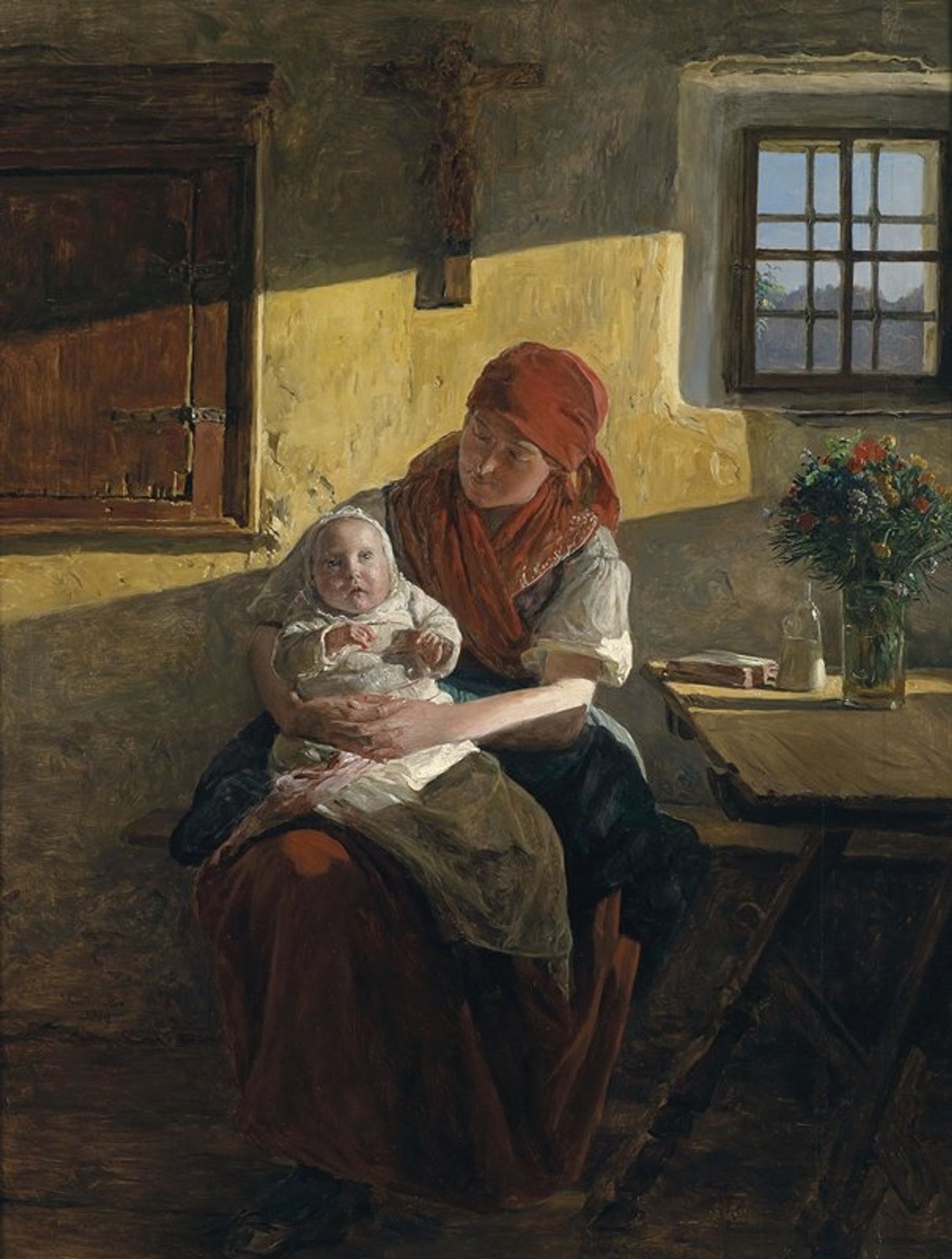 Sonntagruhe by Ferdinand Georg Waldmüller