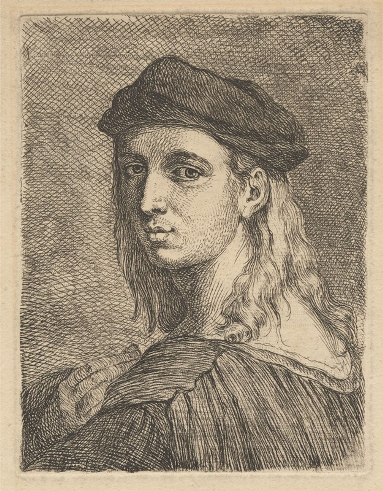 Portrait of Raphael by Angelica Kauffmann