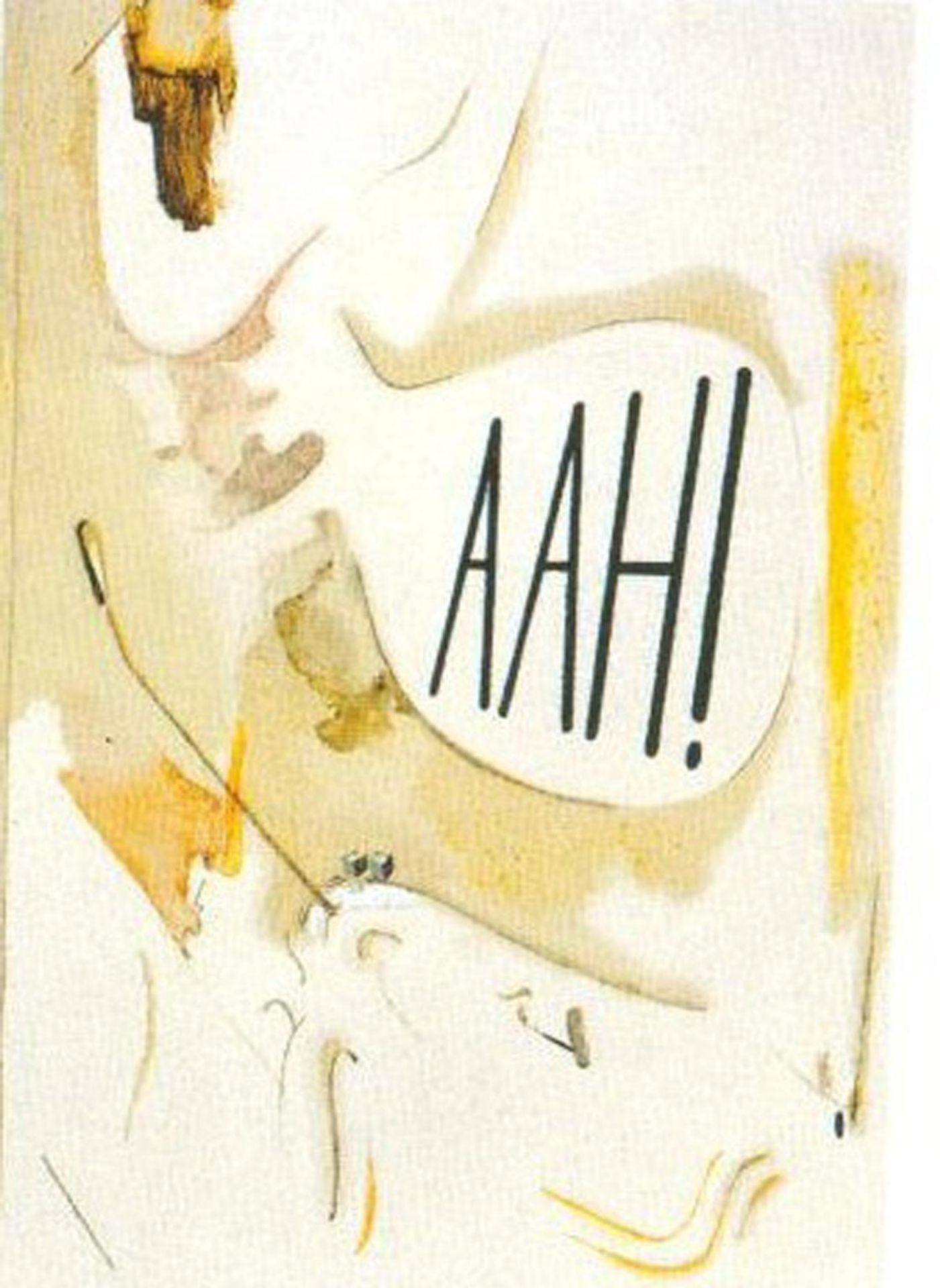 ‘AAH!’ in perspective (1963) by Richard Hamilton