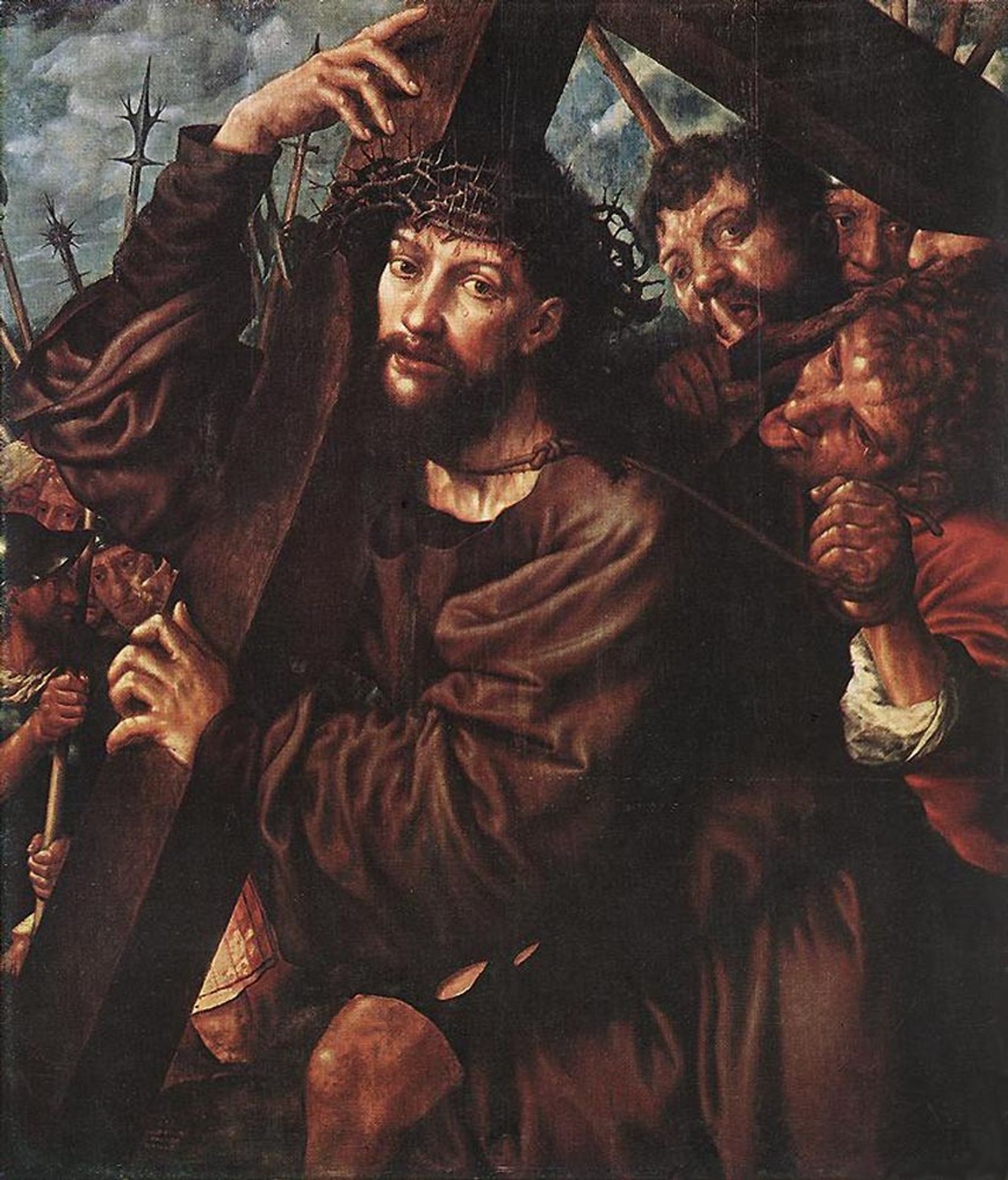 Christ Carrying The Cross by Jan van Hemessen