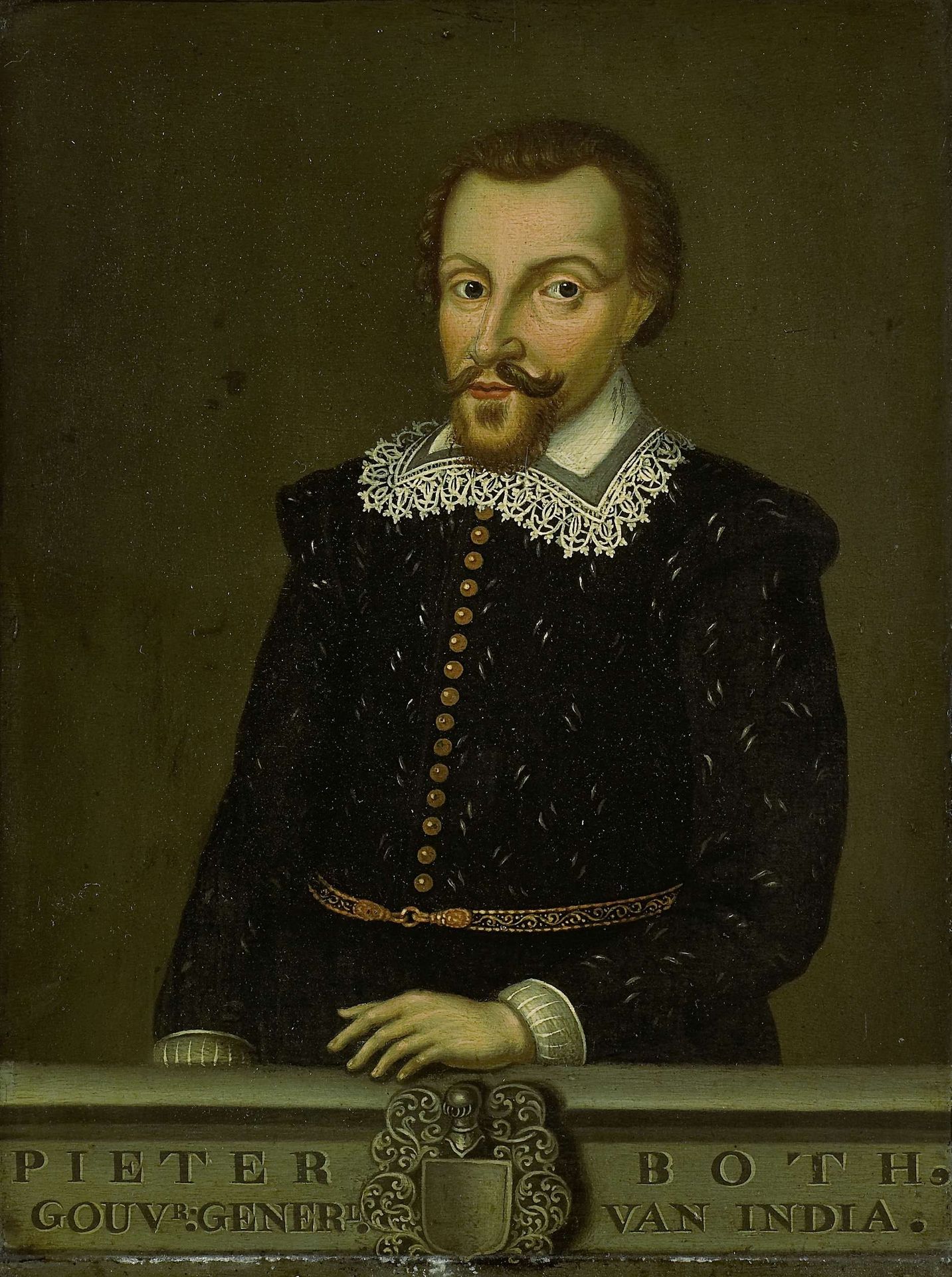 Portrait of Pieter Both, Governor-General of the Dutch East Indies by Anonymous