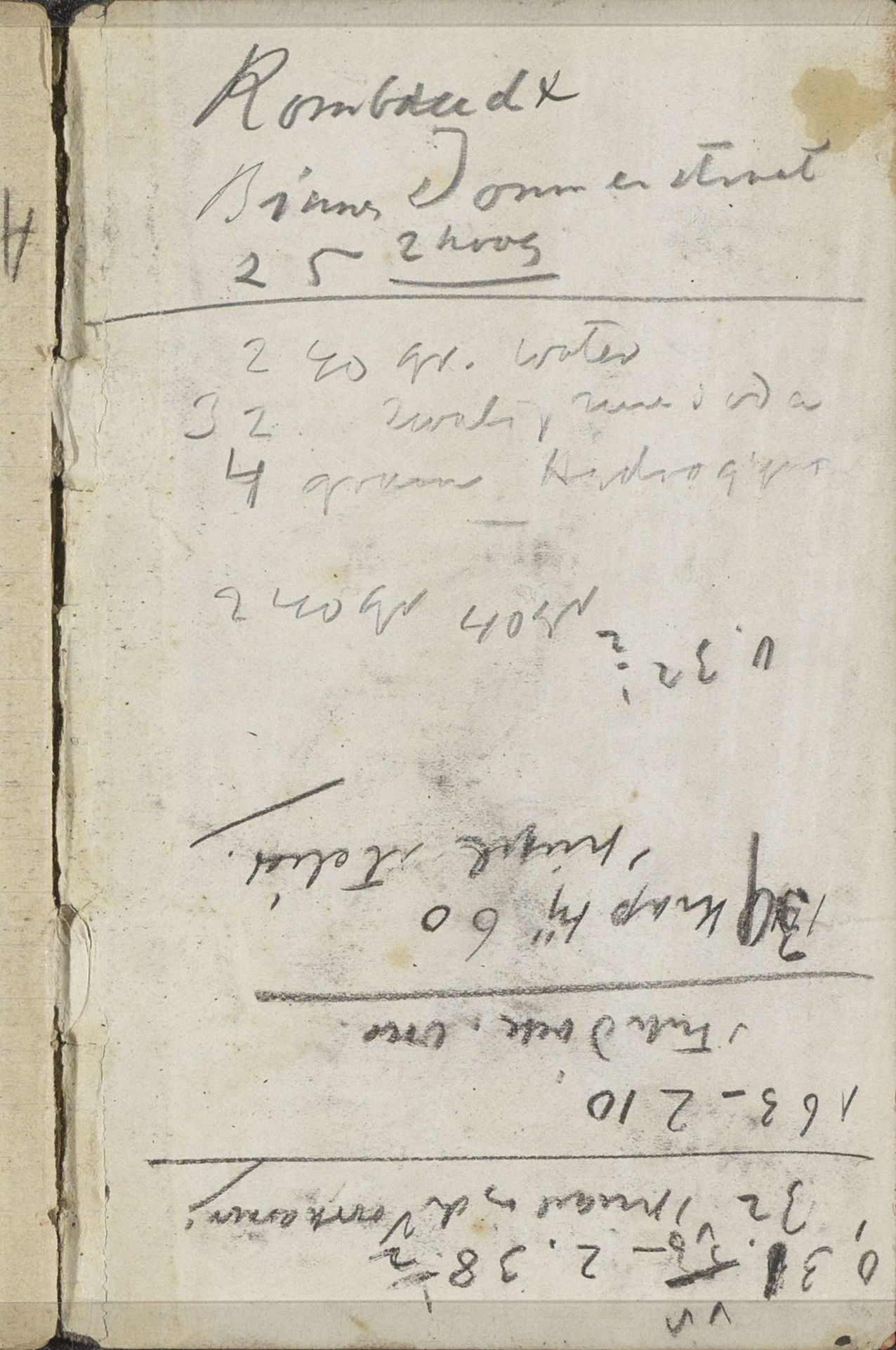 Annotaties by George Hendrik Breitner