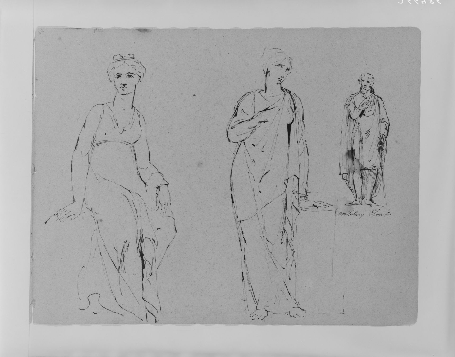 (From Sketchbook) by Thomas Sully
