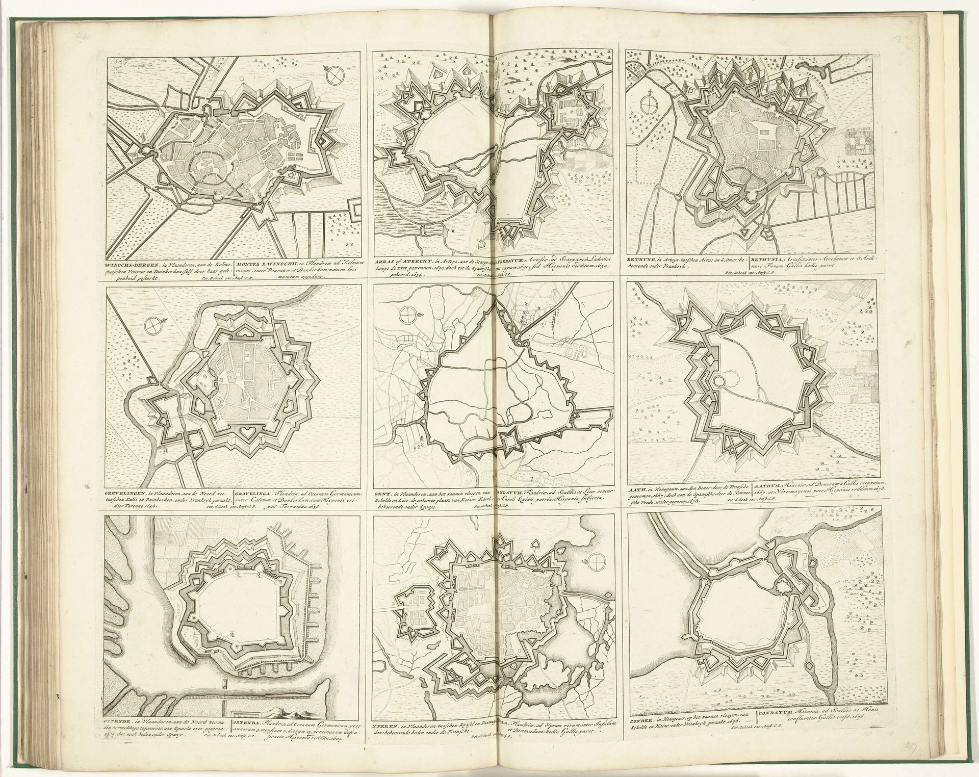 Schouwburg van den oorlog (blad XXXII), ca. 1700-1710 by Pieter Schenk