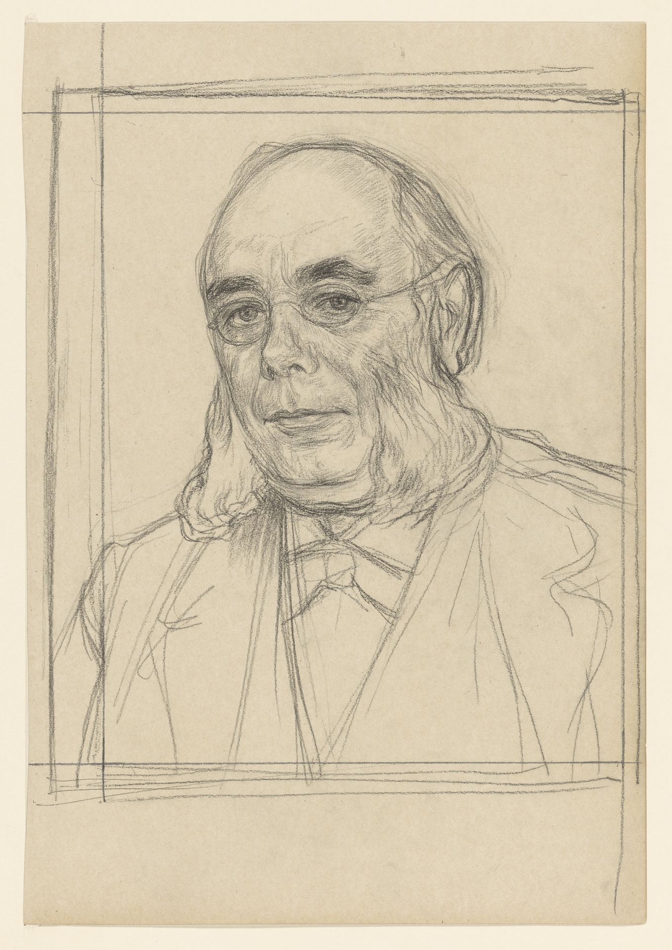 Portret van dr. H. Pierson by Jan Veth