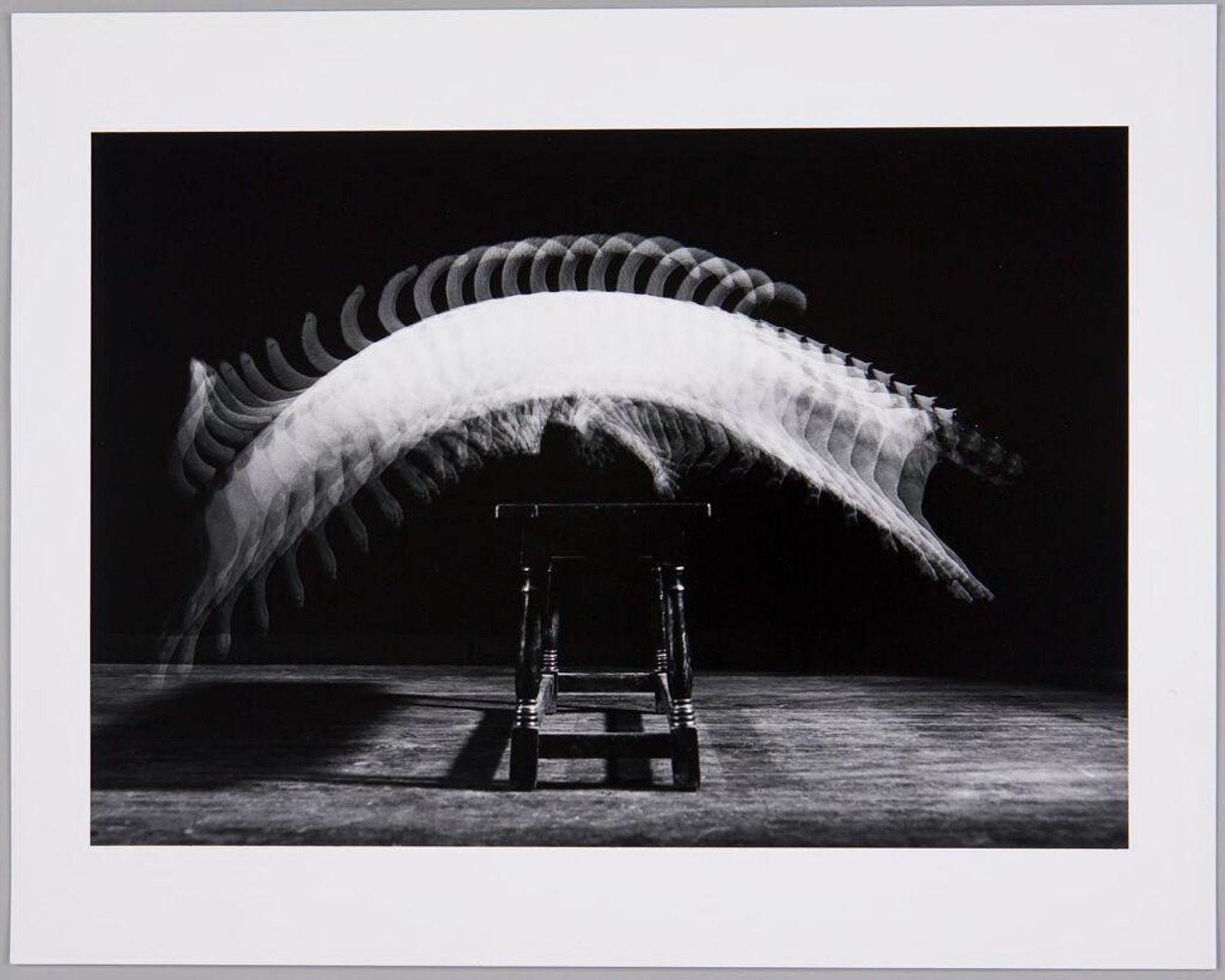 Jackie Jumps a Bench by Harold Edgerton