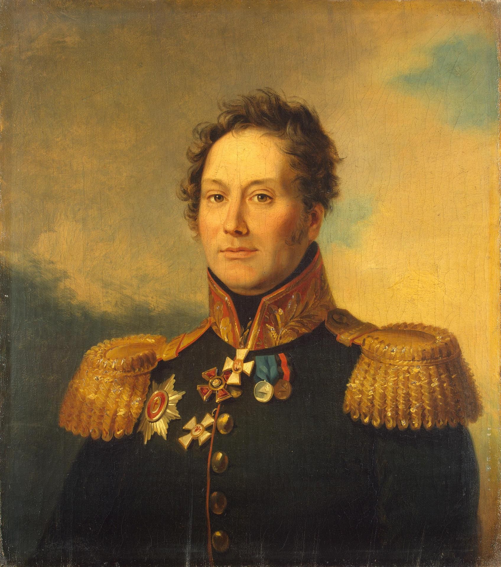 Portrait of Moisey I. Karpenko by George Dawe