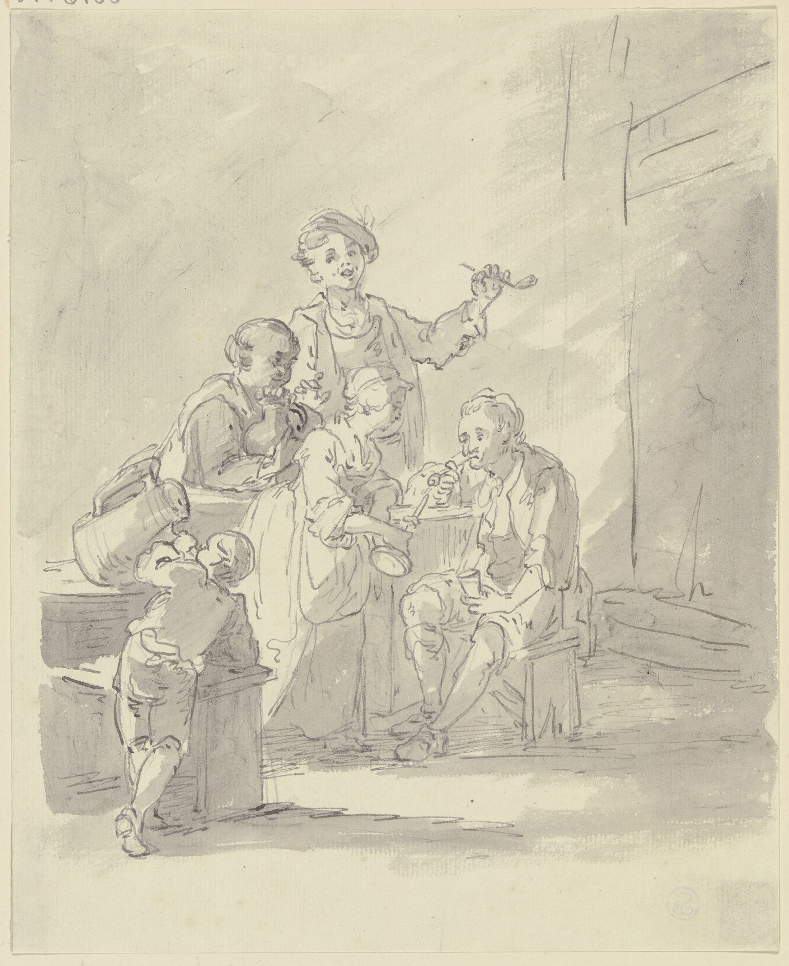 The funny brothers by Georg Melchior Kraus